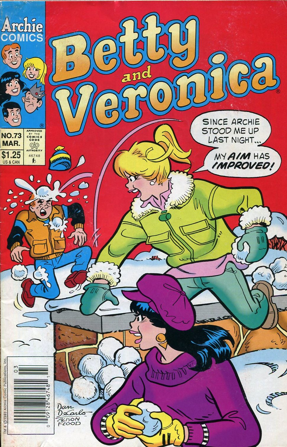 Read online Betty and Veronica (1987) comic -  Issue #73 - 1