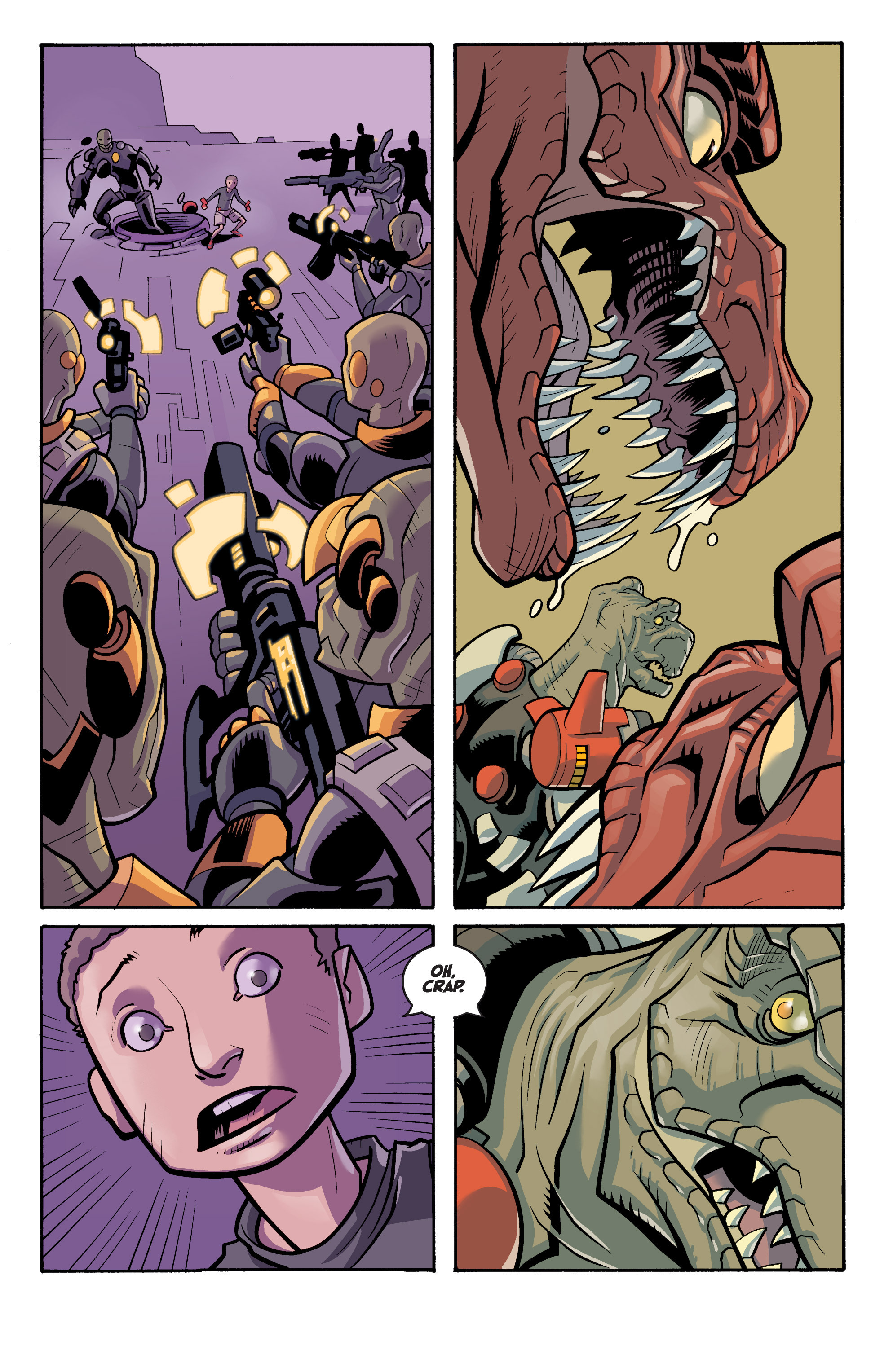 Read online Super Dinosaur (2011) comic -  Issue #13 - 22