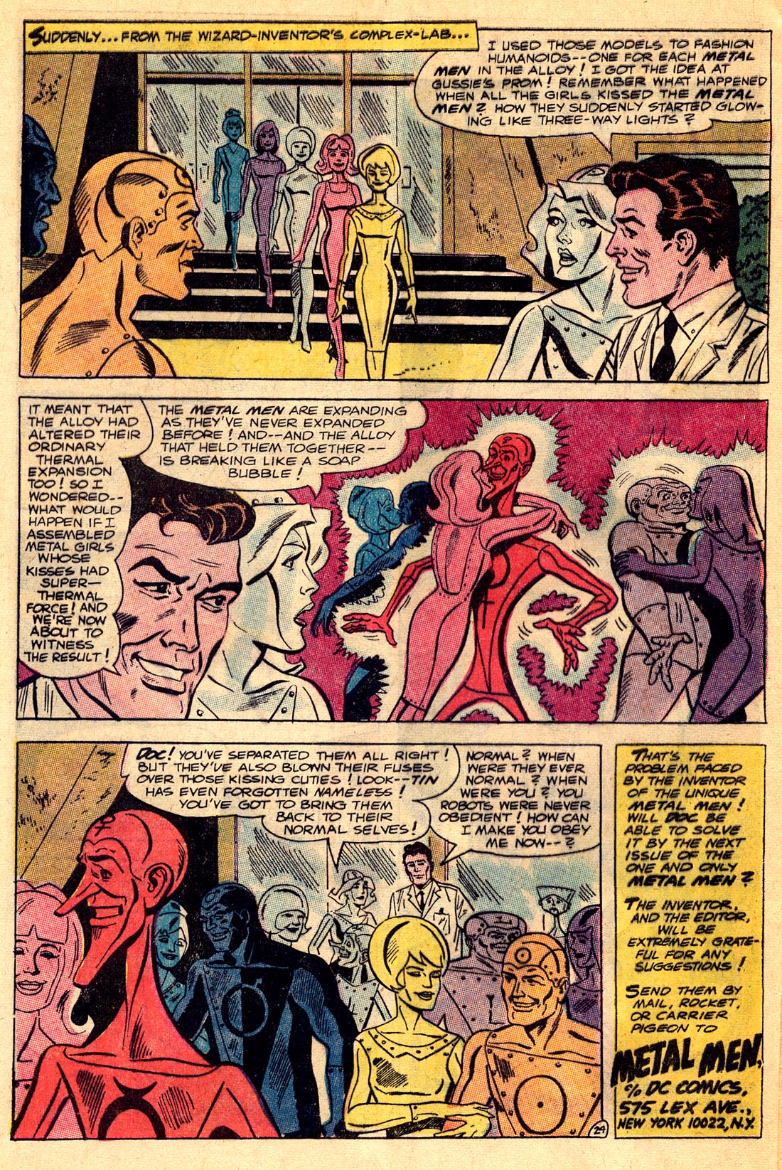 Read online Metal Men (1963) comic -  Issue #19 - 32