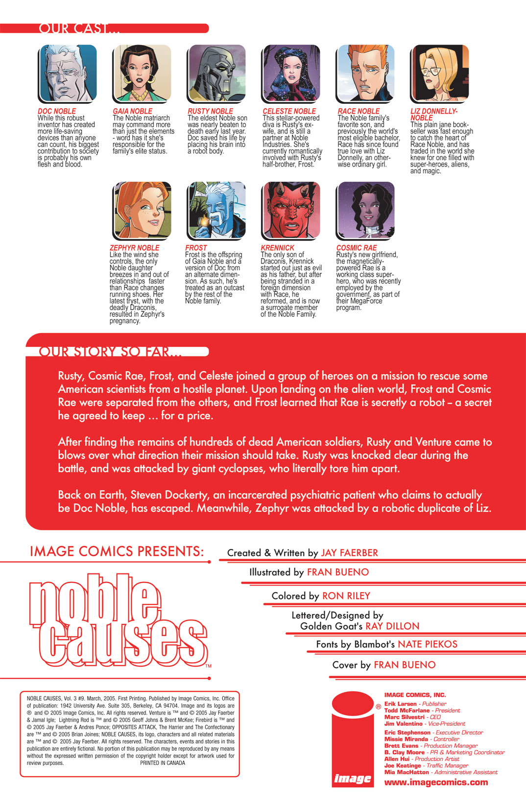Read online Noble Causes (2004) comic -  Issue #9 - 2