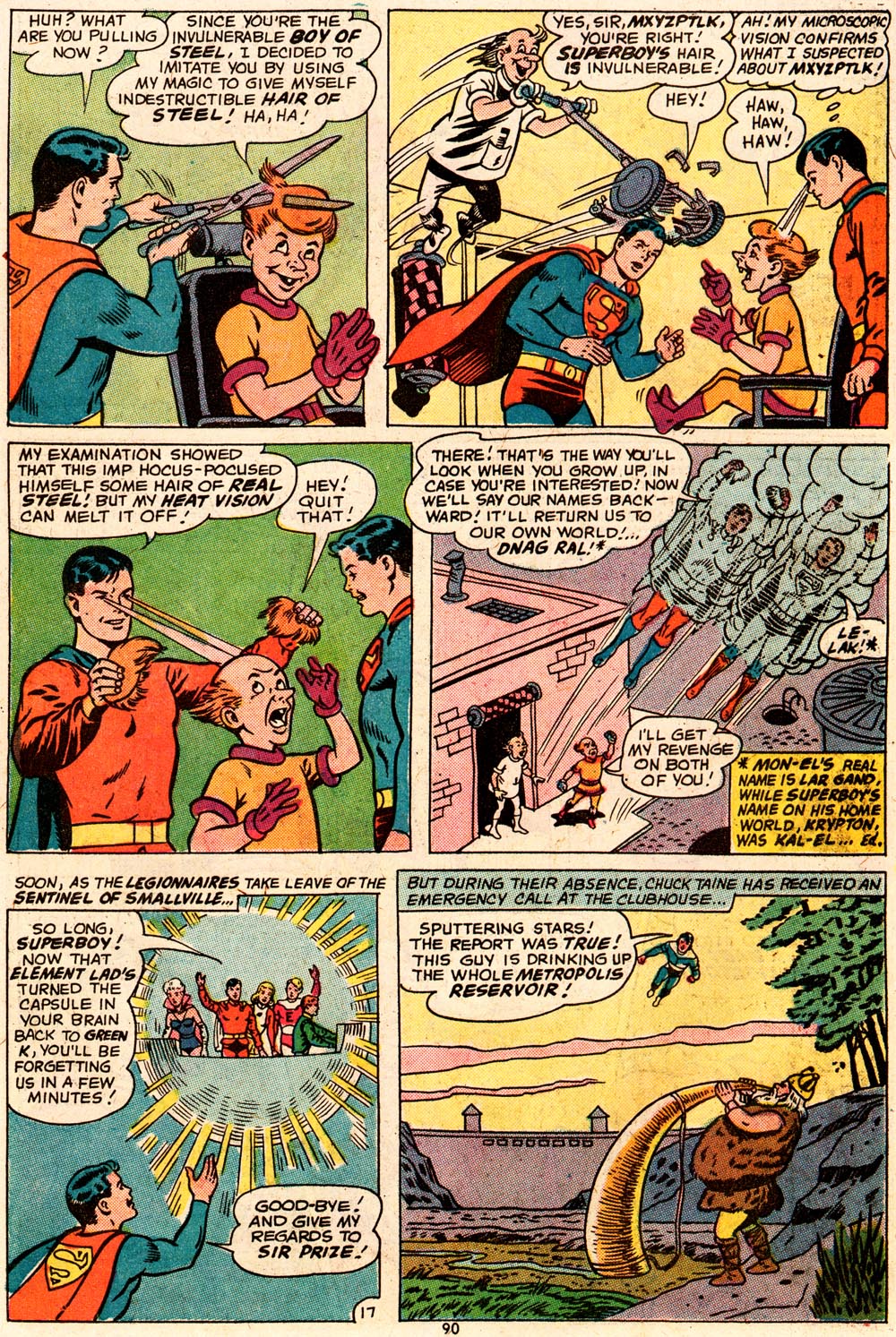 Read online Superboy (1949) comic -  Issue #205 - 74