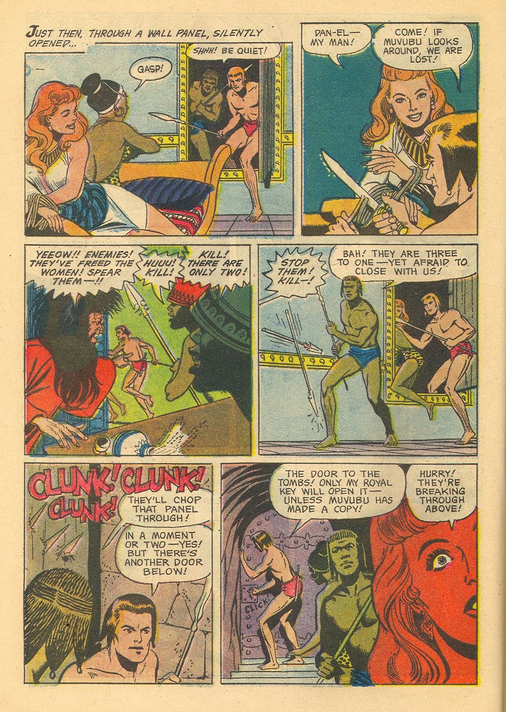 Read online Tarzan (1948) comic -  Issue #51 - 64