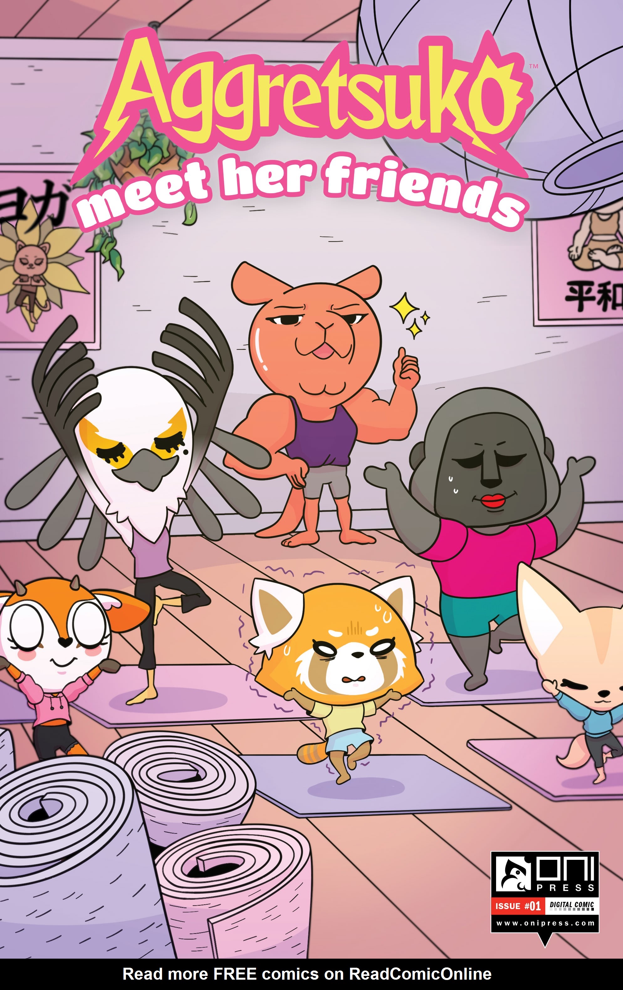 Read online Aggretsuko Meet Her Friends comic -  Issue #1 - 1