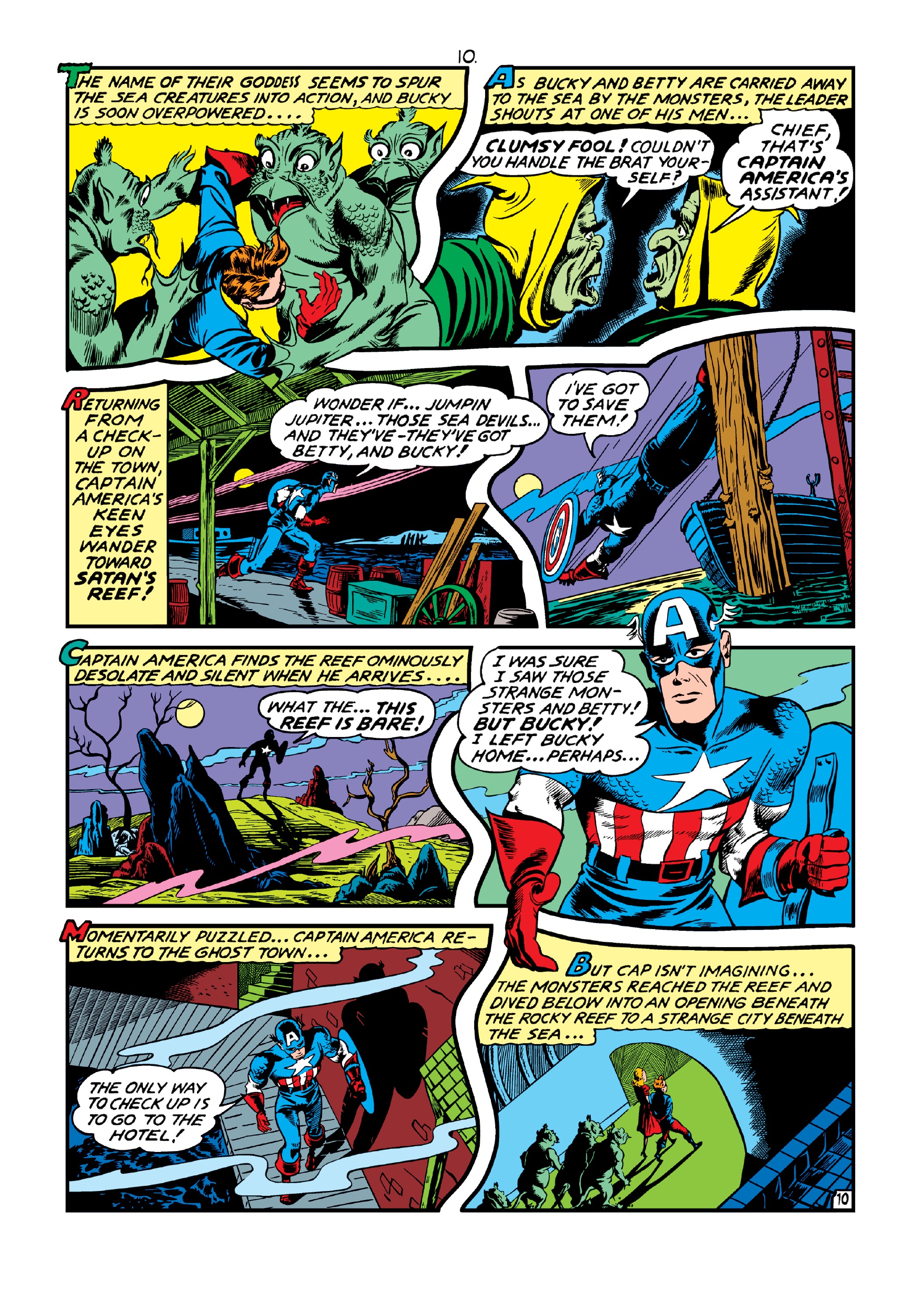 Read online Marvel Masterworks: Golden Age Captain America comic -  Issue # TPB 4 (Part 3) - 18