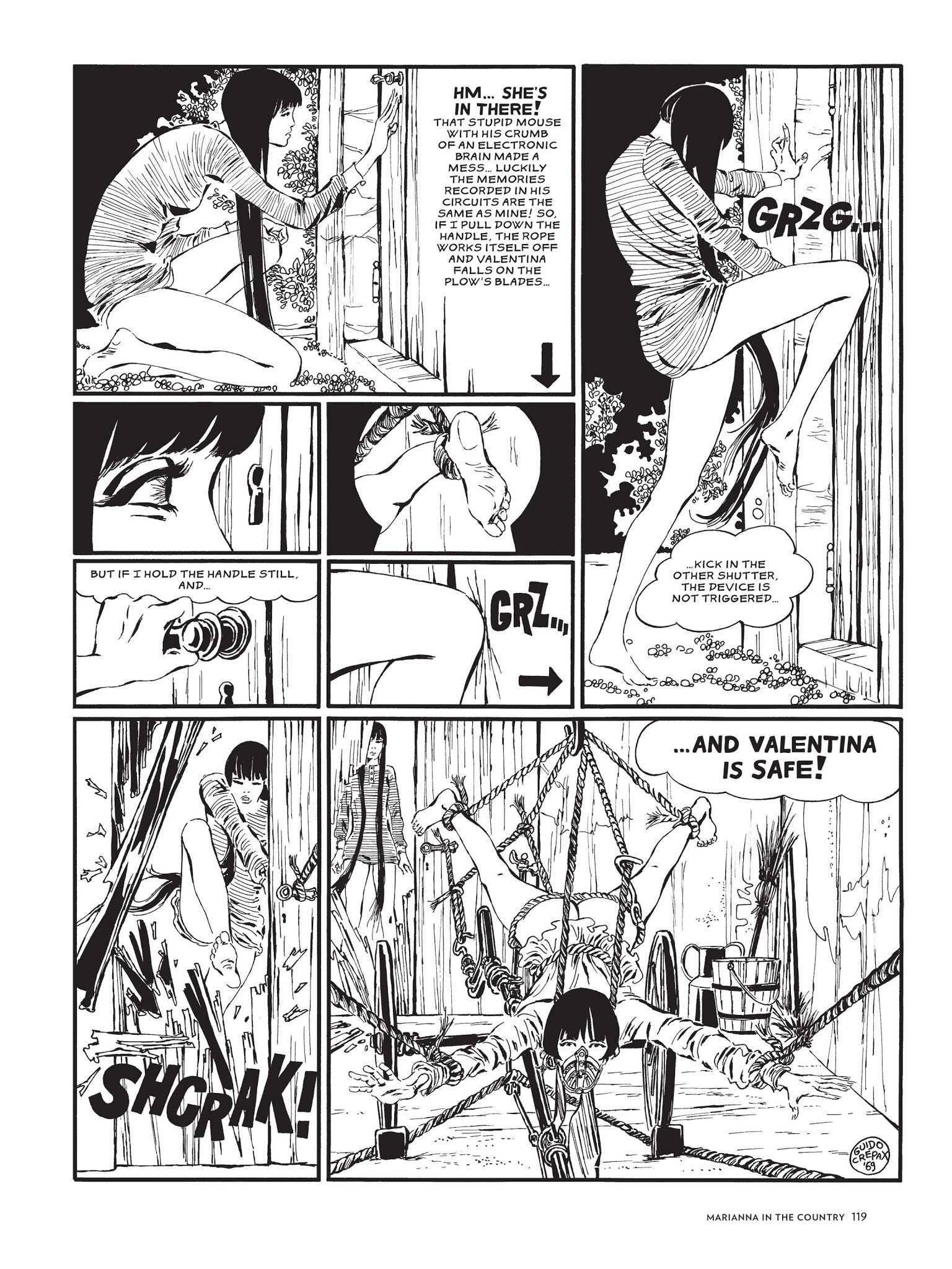 Read online The Complete Crepax comic -  Issue # TPB 2 - 112