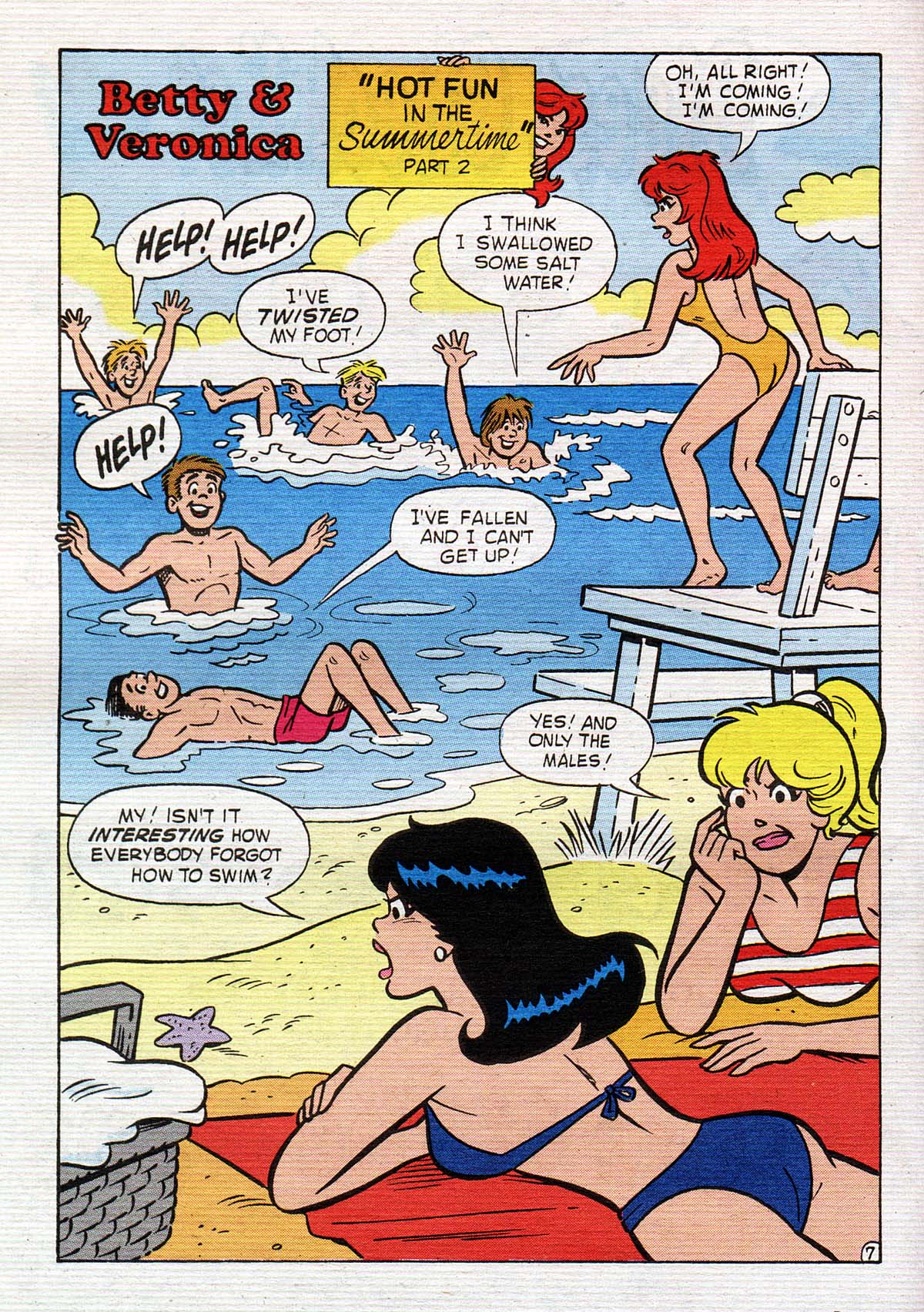 Read online Betty and Veronica Digest Magazine comic -  Issue #150 - 62