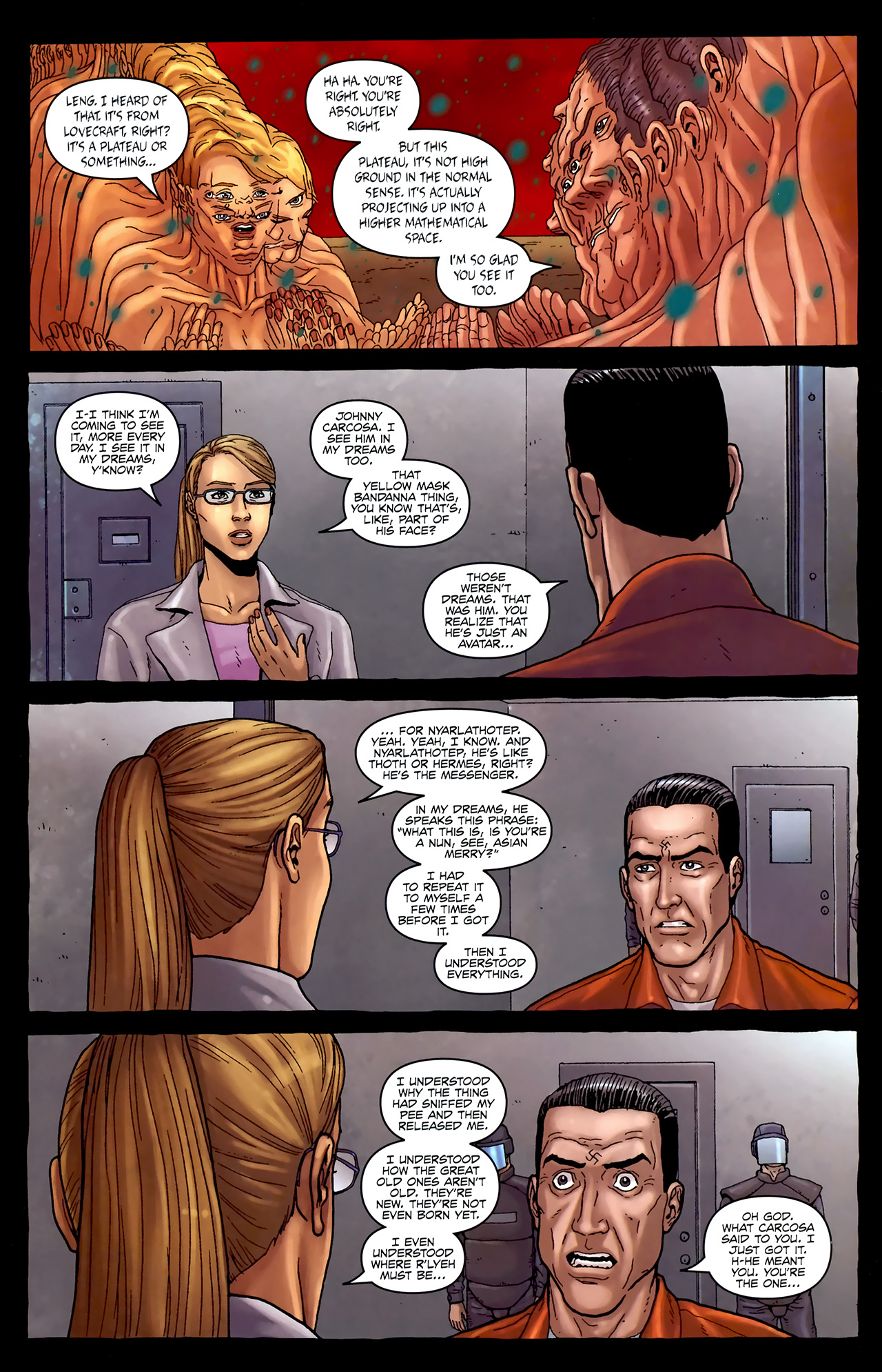 Read online Alan Moore's Neonomicon comic -  Issue #4 - 27