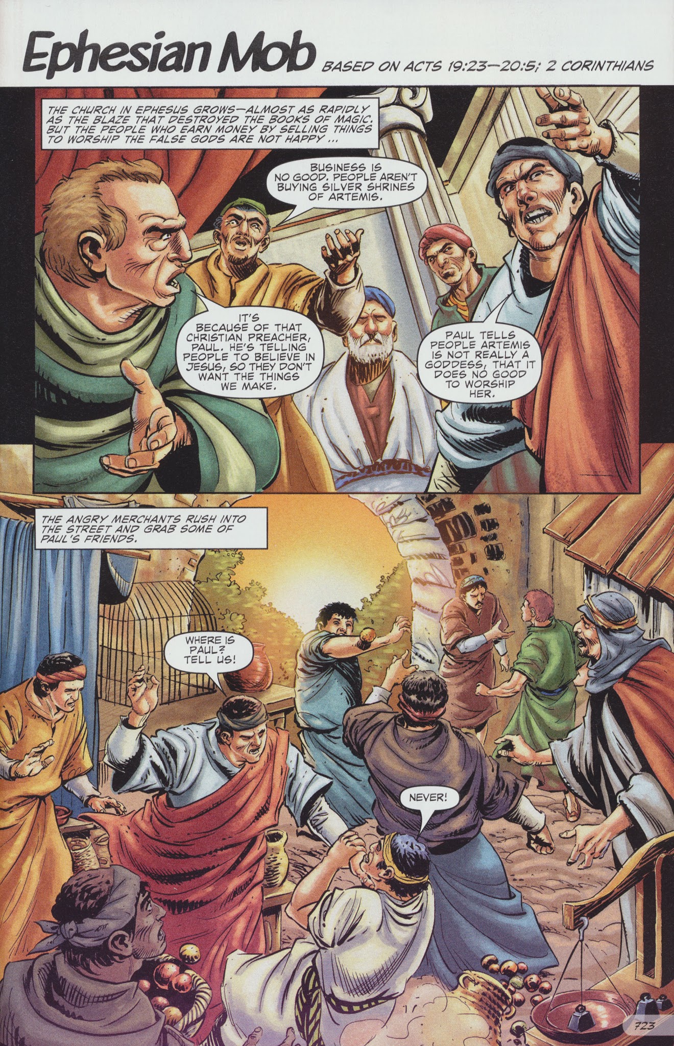 Read online The Action Bible comic -  Issue # TPB 2 - 346