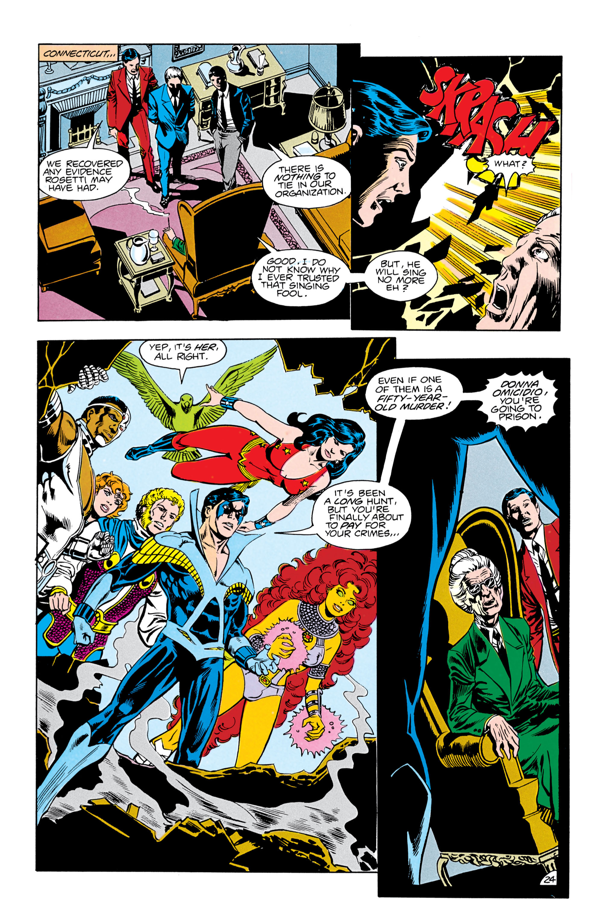 Read online The New Teen Titans (1984) comic -  Issue #12 - 24