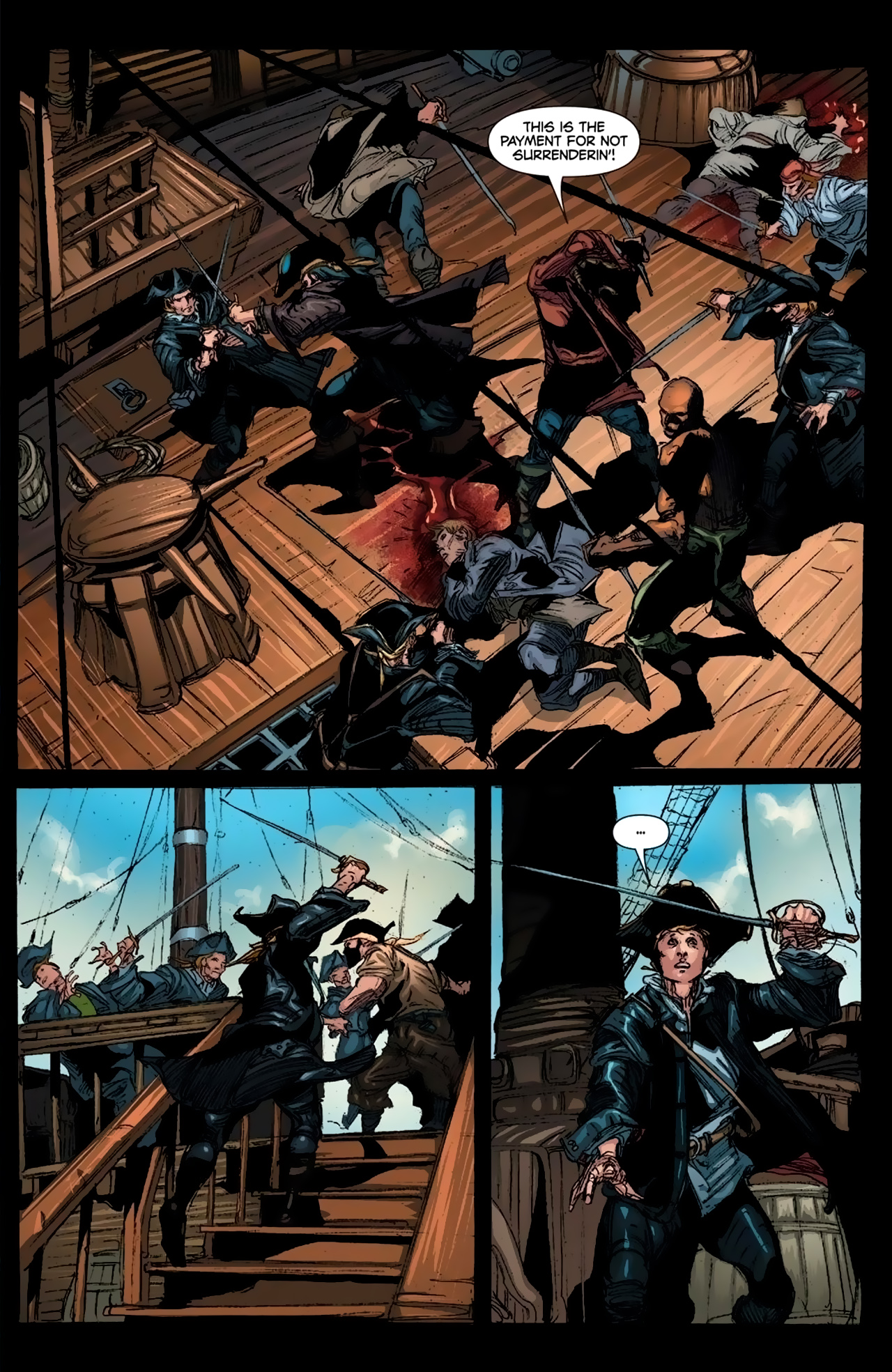 Read online Blackbeard: Legend of the Pyrate King comic -  Issue #5 - 20