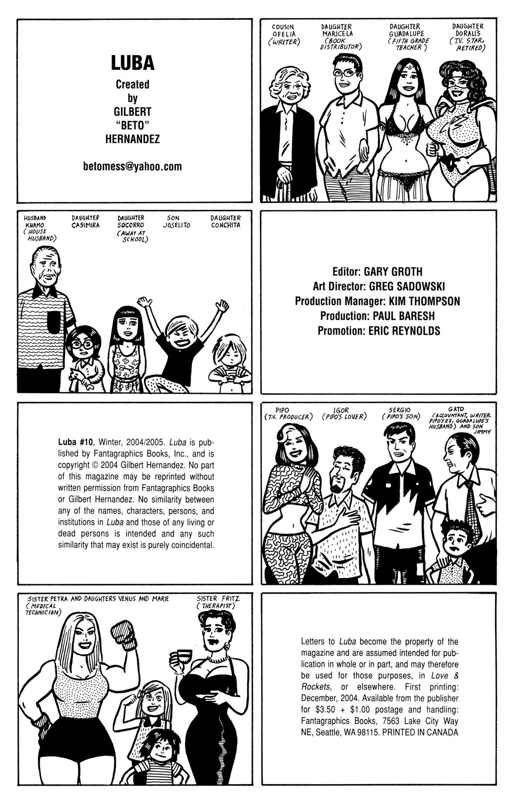 Read online Luba comic -  Issue #10 - 2