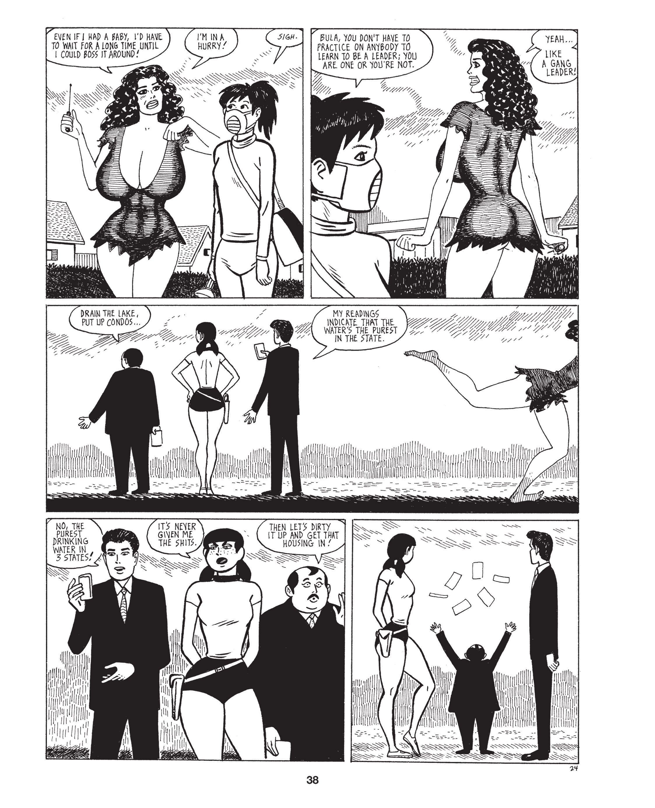 Read online Love and Rockets: New Stories comic -  Issue #5 - 39