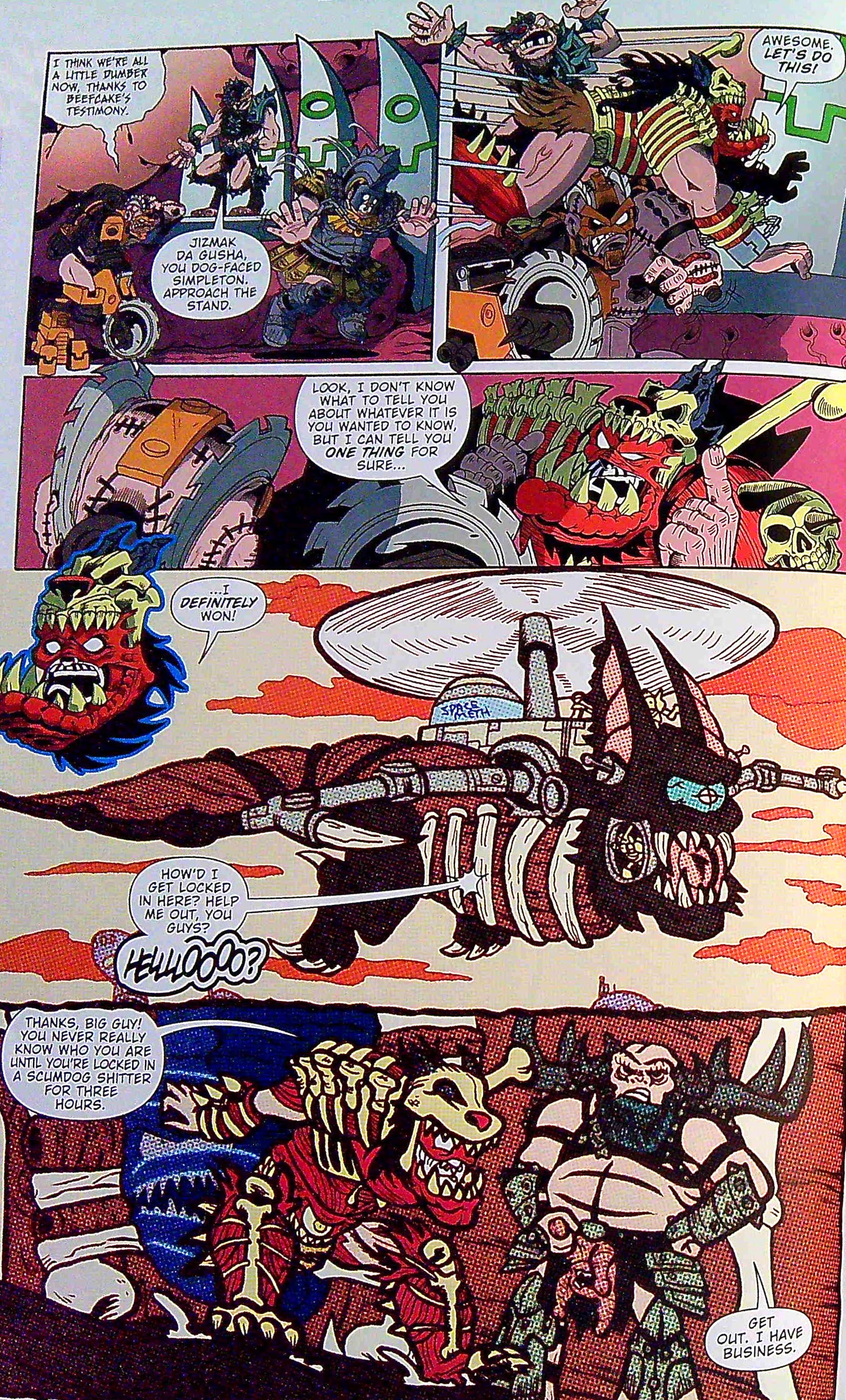 Read online GWAR: The Enormogantic Fail comic -  Issue # TPB - 40