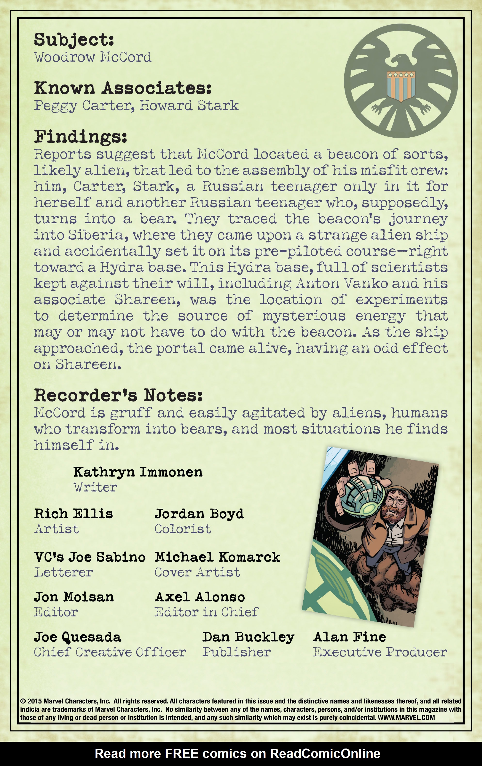 Read online Operation: S.I.N. comic -  Issue # TPB - 73