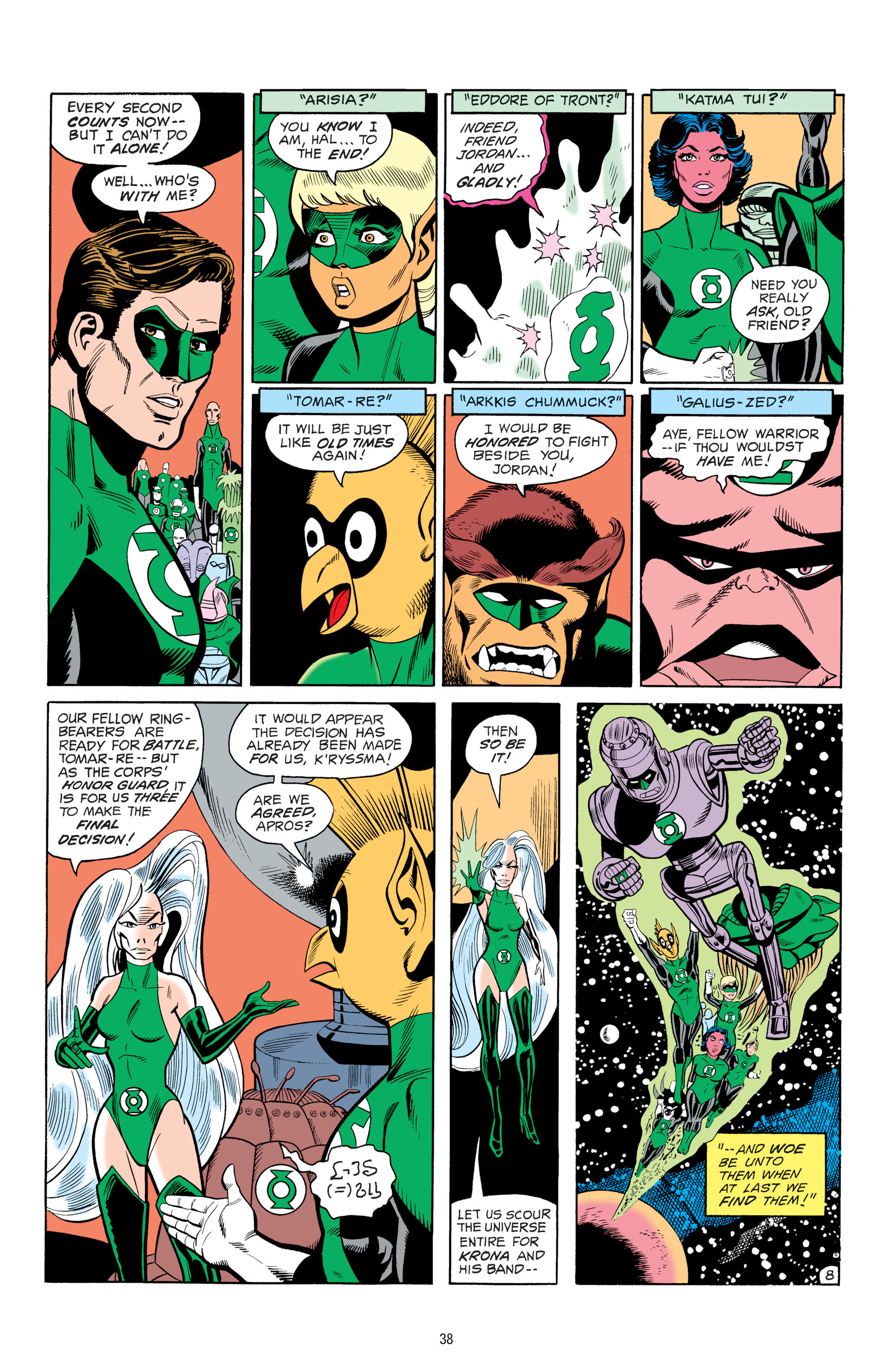 Read online Tales of the Green Lantern Corps comic -  Issue # _TPB 1 - 36