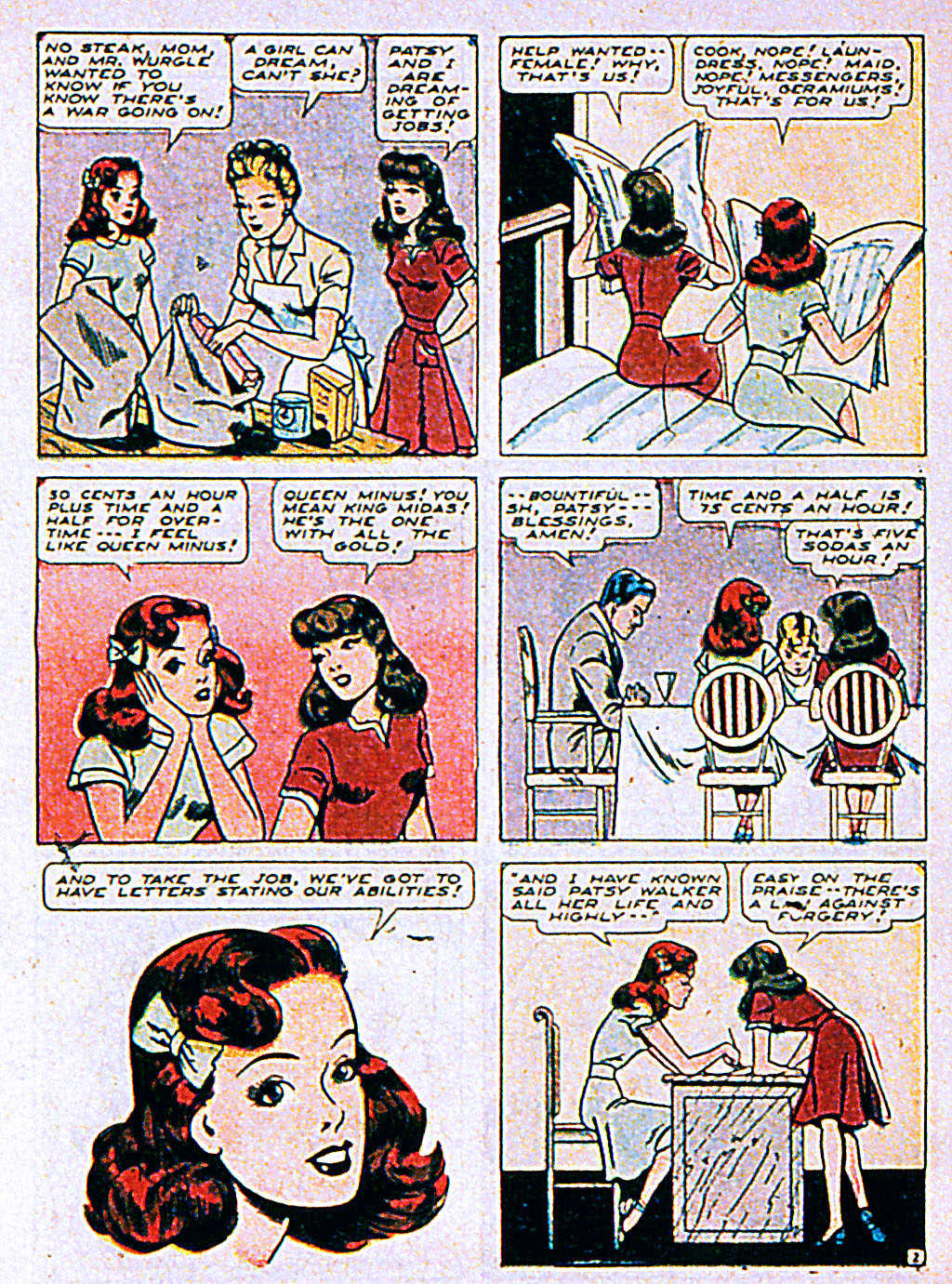 Read online Patsy Walker comic -  Issue #1 - 12