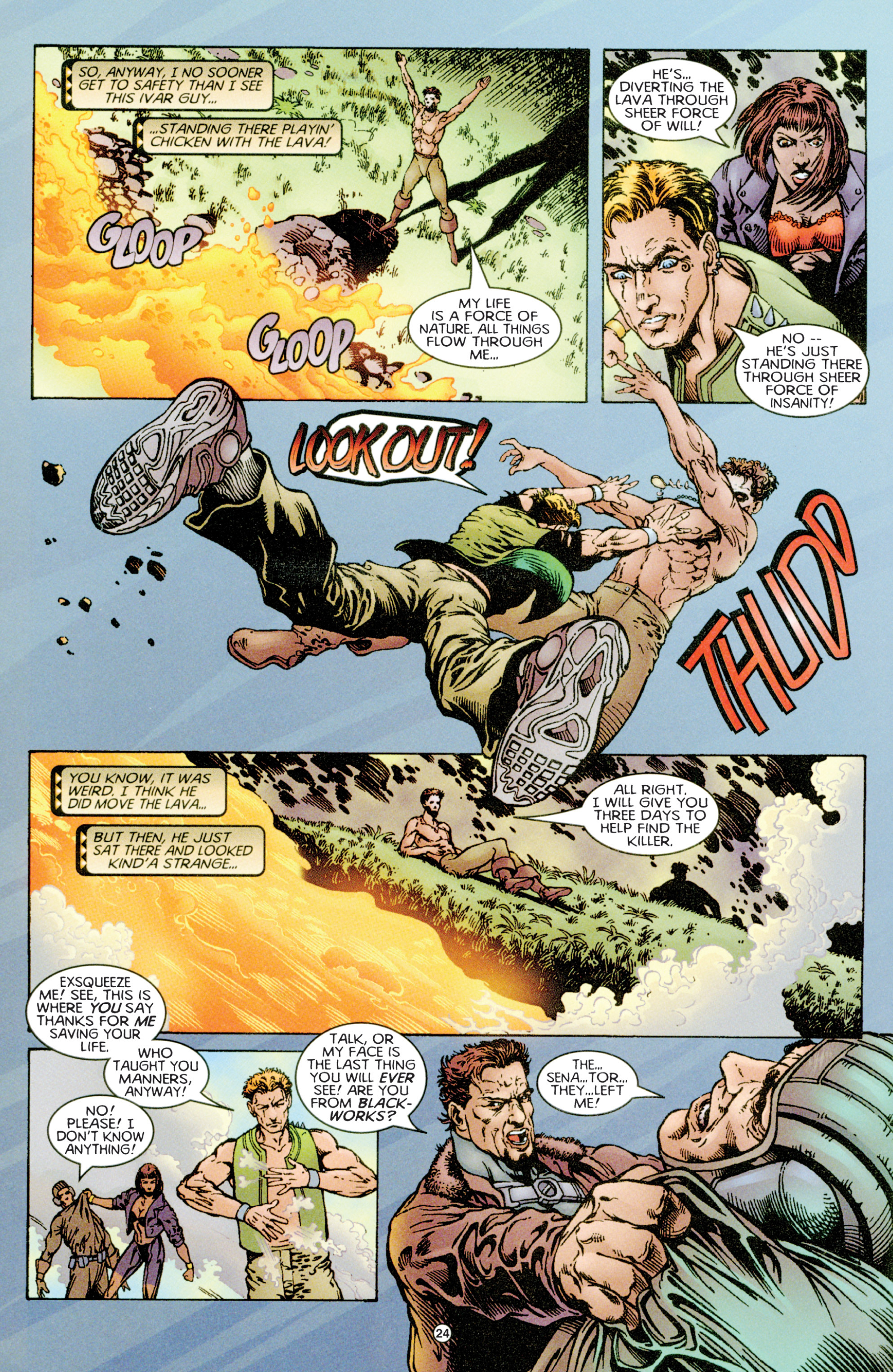 Read online Eternal Warriors comic -  Issue # Issue Time & Treachery - 23