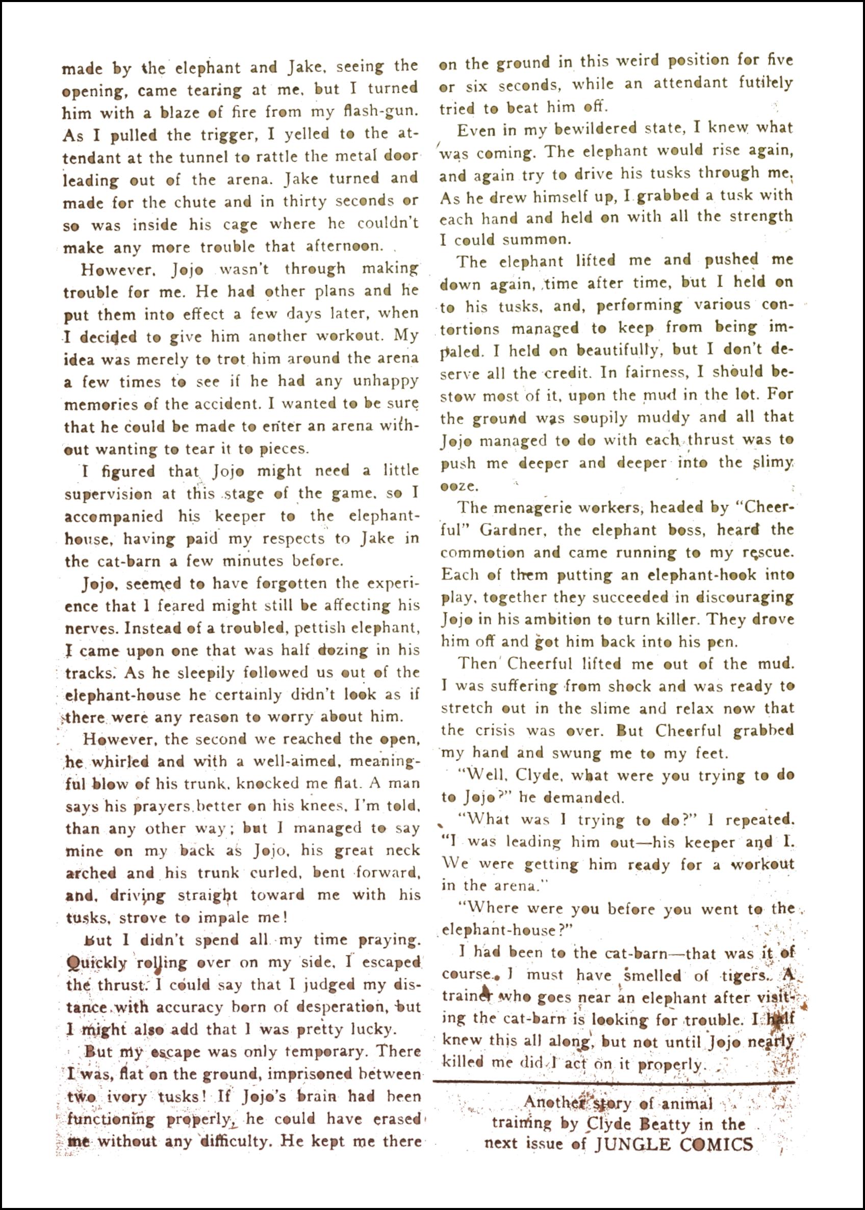 Read online Jungle Comics comic -  Issue #124 - 34