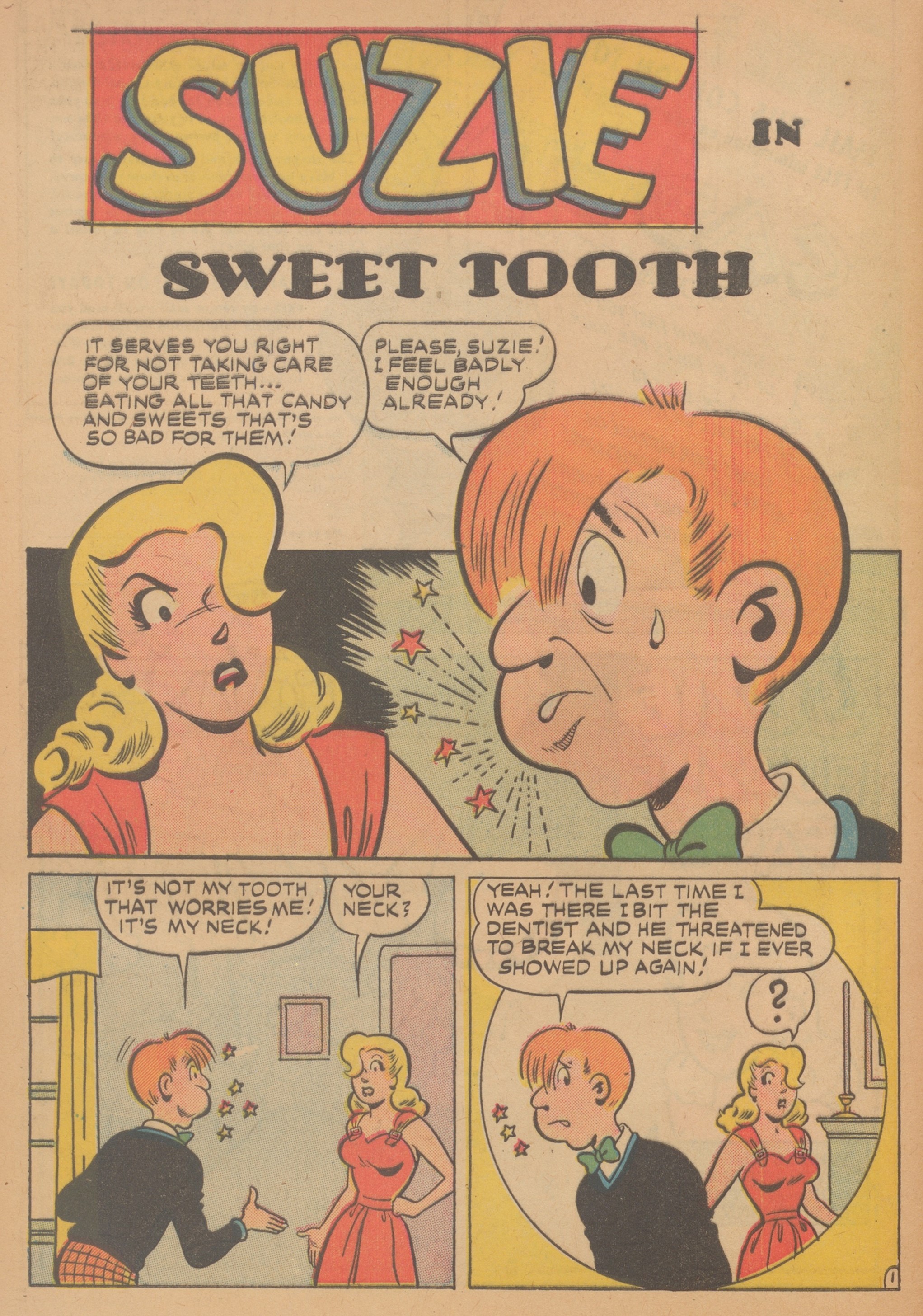 Read online Suzie Comics comic -  Issue #77 - 48
