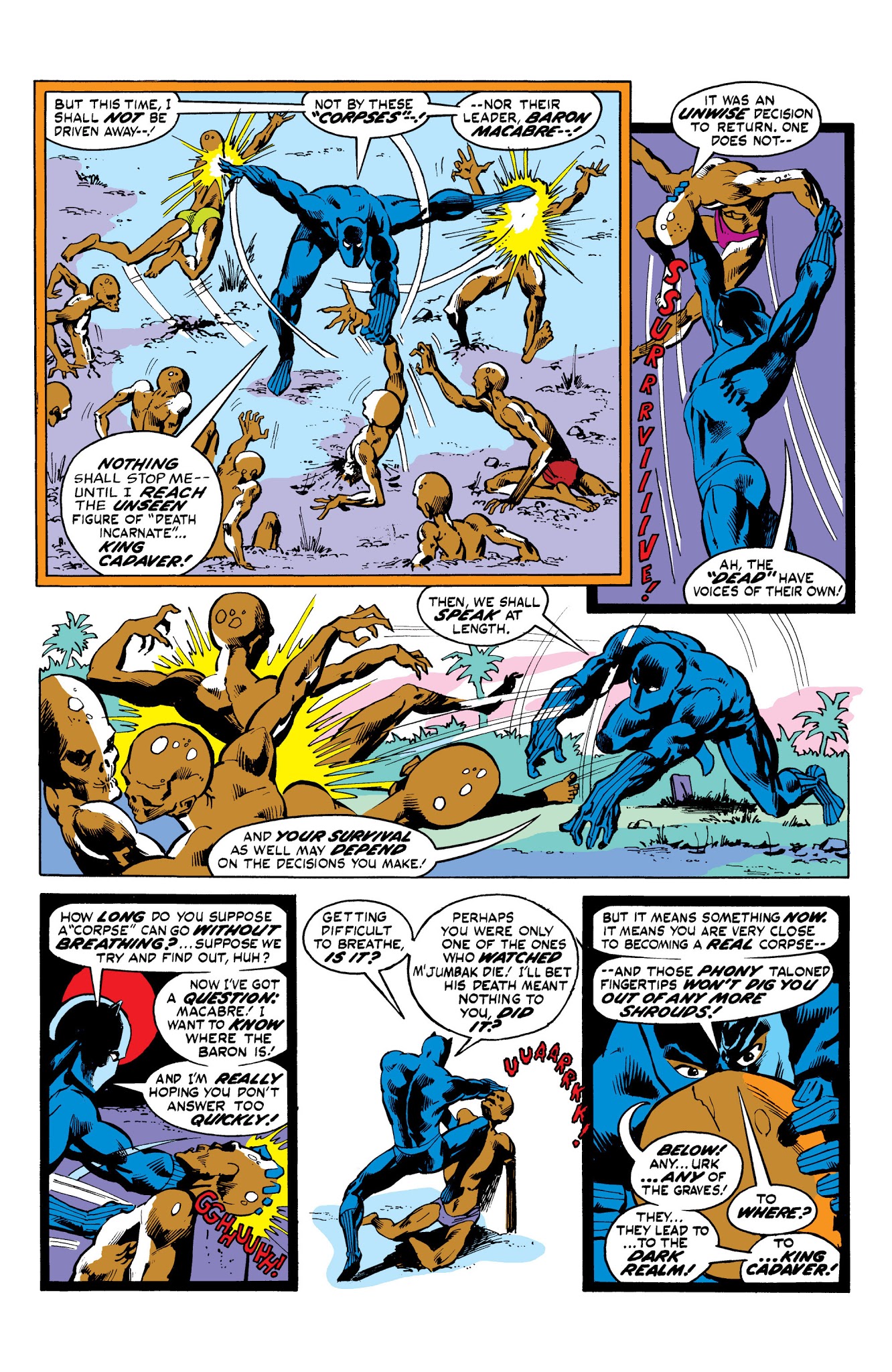 Read online Marvel Masterworks: The Black Panther comic -  Issue # TPB 1 - 78