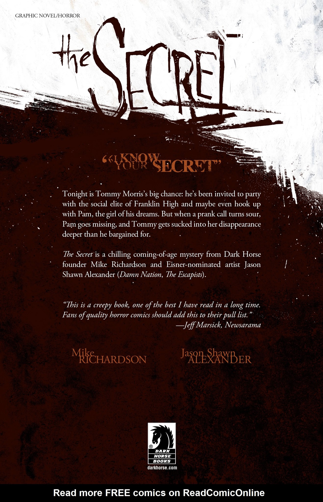 Read online The Secret comic -  Issue # TPB - 113