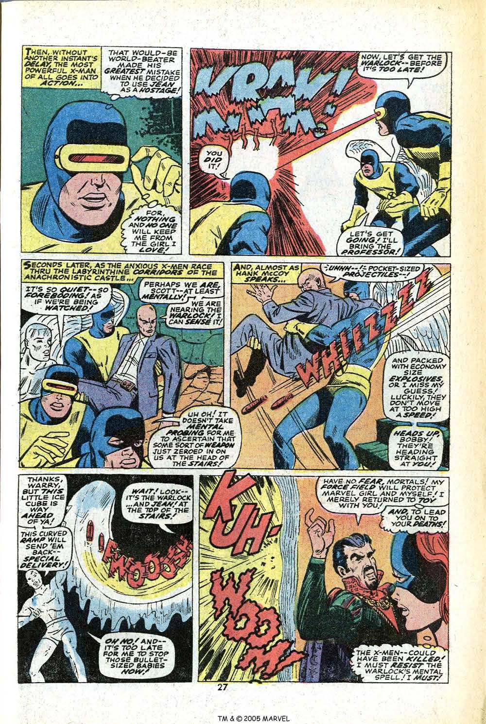 Read online Uncanny X-Men (1963) comic -  Issue #78 - 29