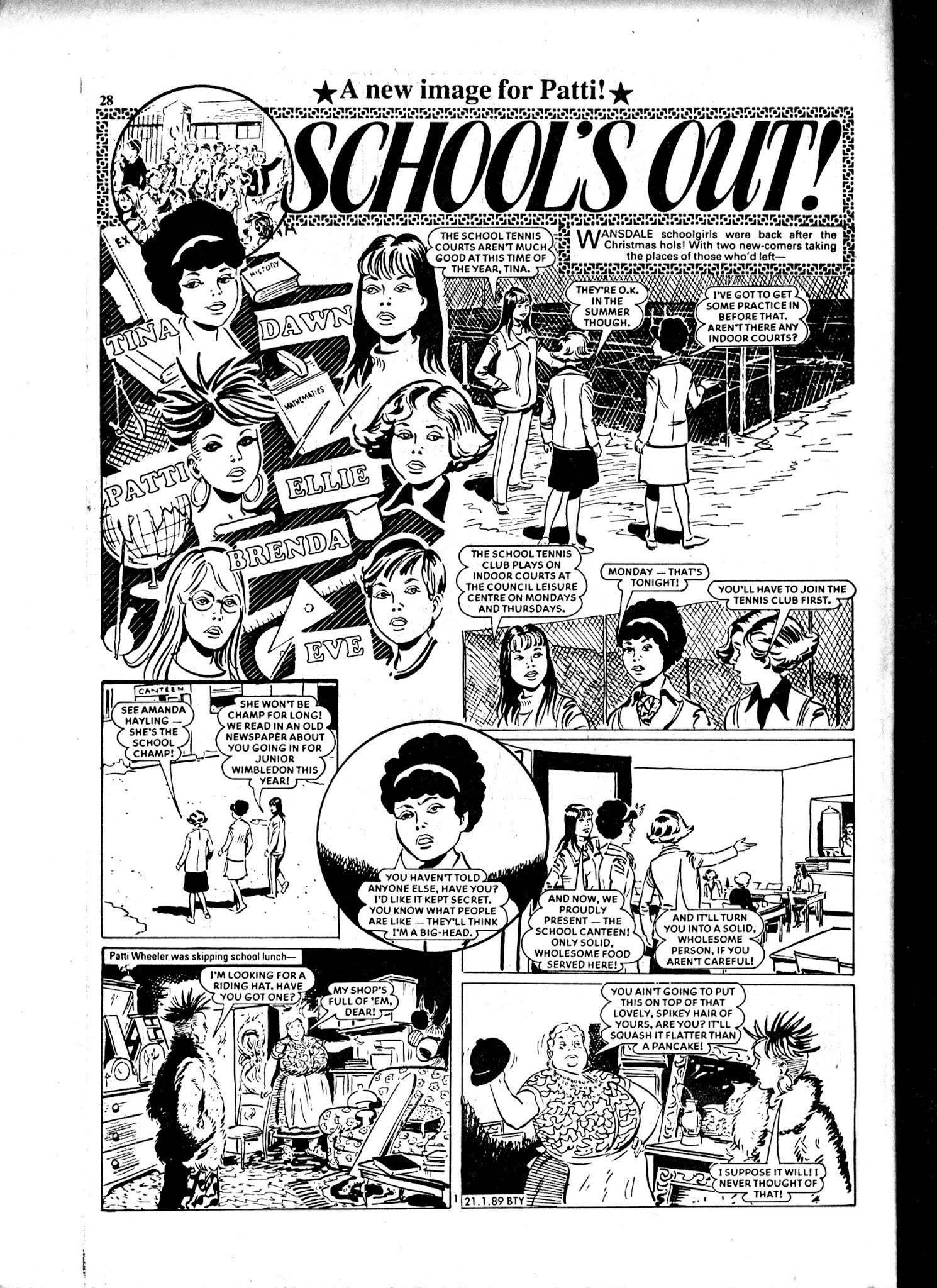 Read online Bunty comic -  Issue #1619 - 28