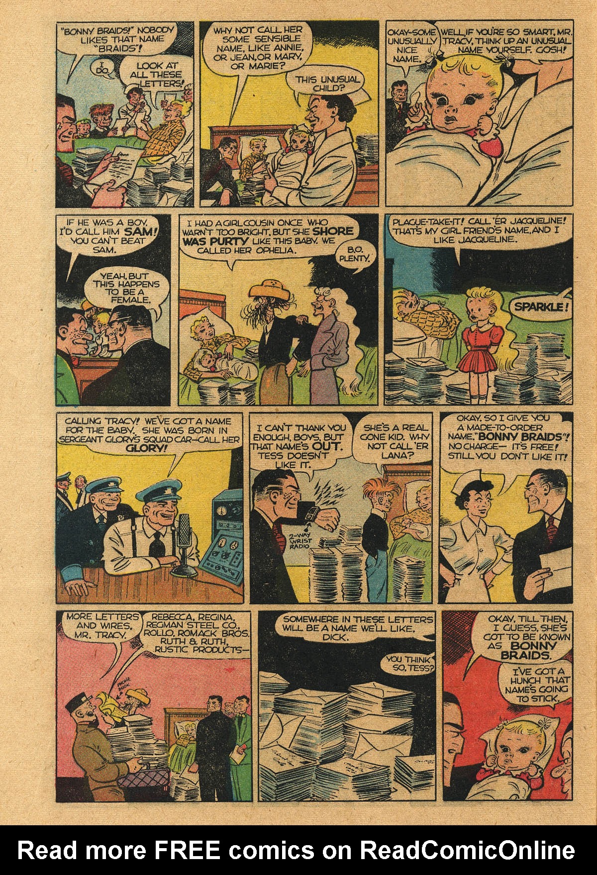Read online Dick Tracy comic -  Issue #74 - 6