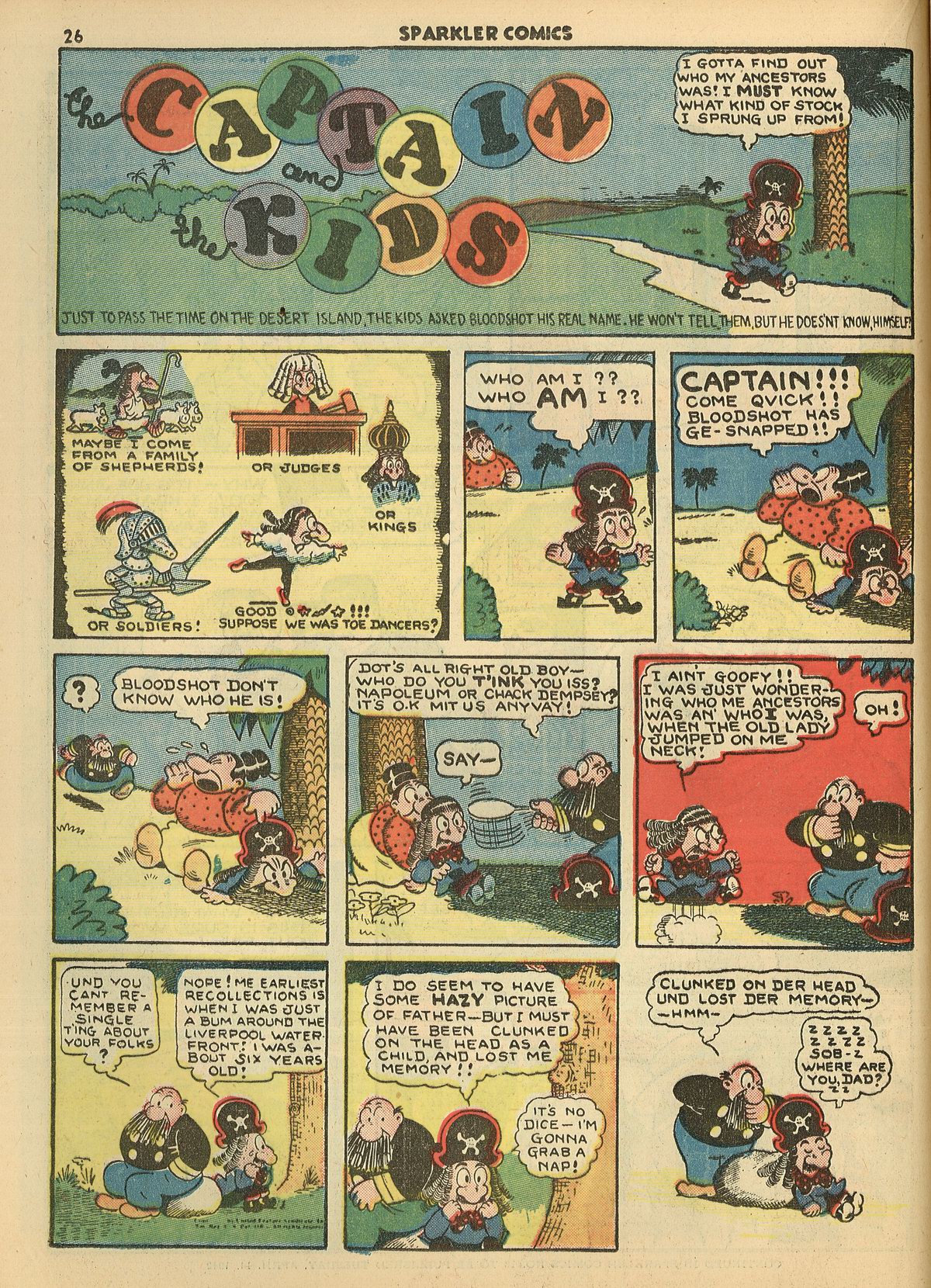 Read online Sparkler Comics comic -  Issue #9 - 28