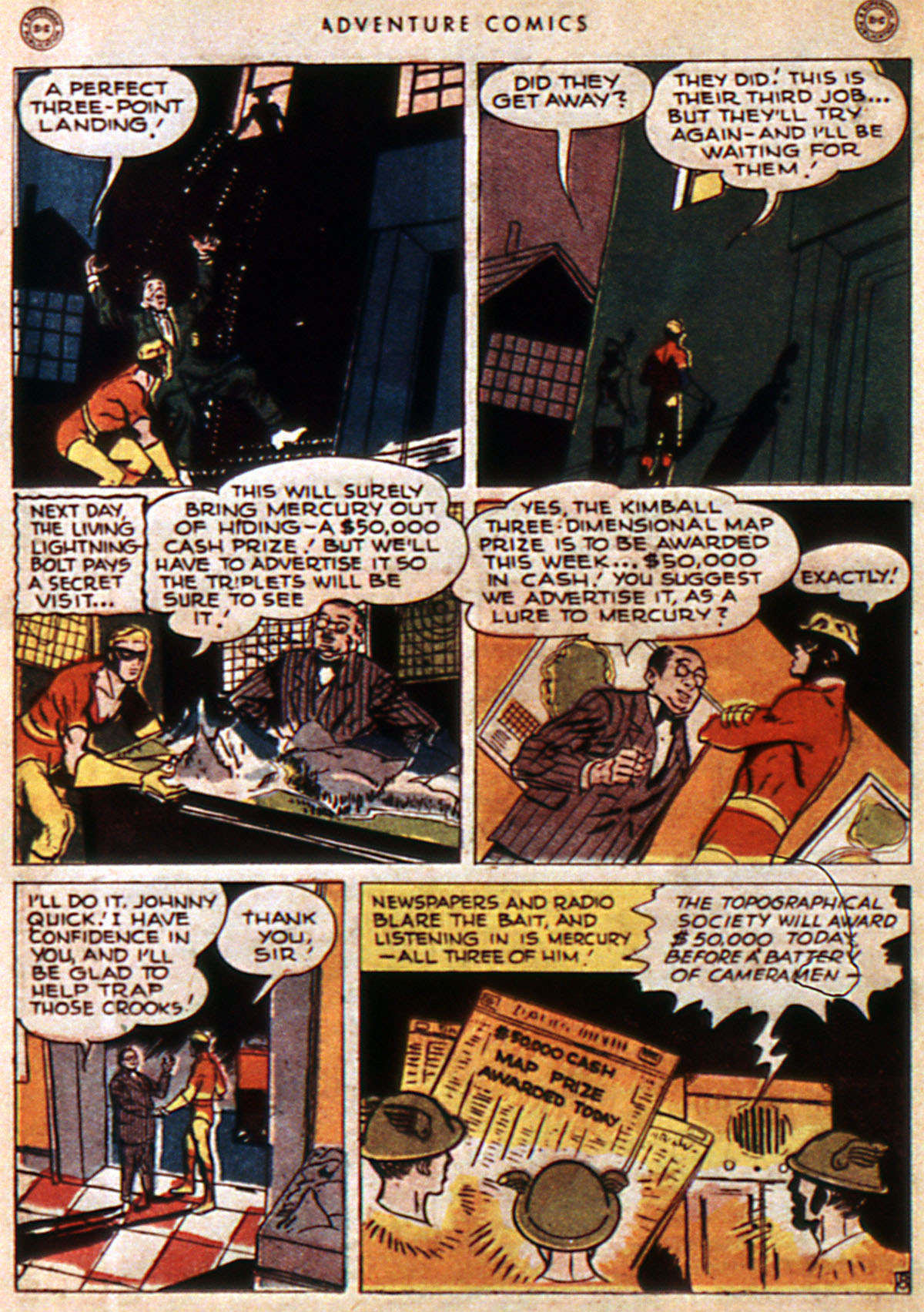 Read online Adventure Comics (1938) comic -  Issue #112 - 38