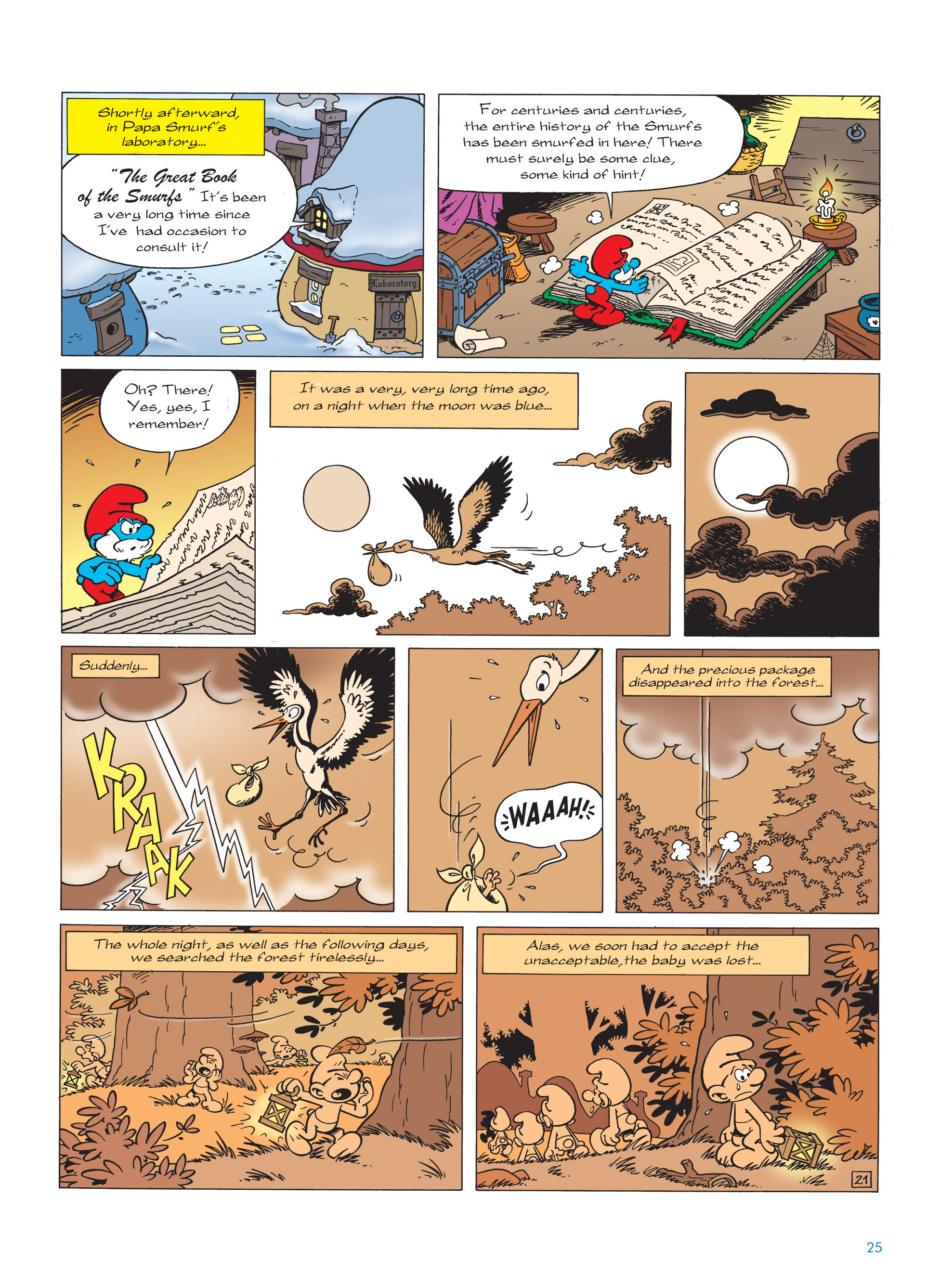 Read online The Smurfs comic -  Issue #21 - 25
