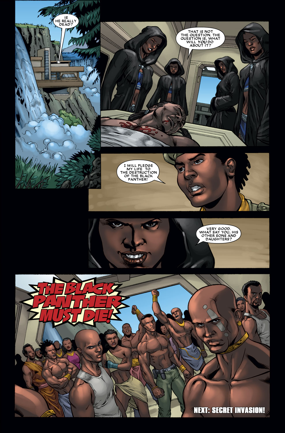 Read online Black Panther (2005) comic -  Issue #38 - 24