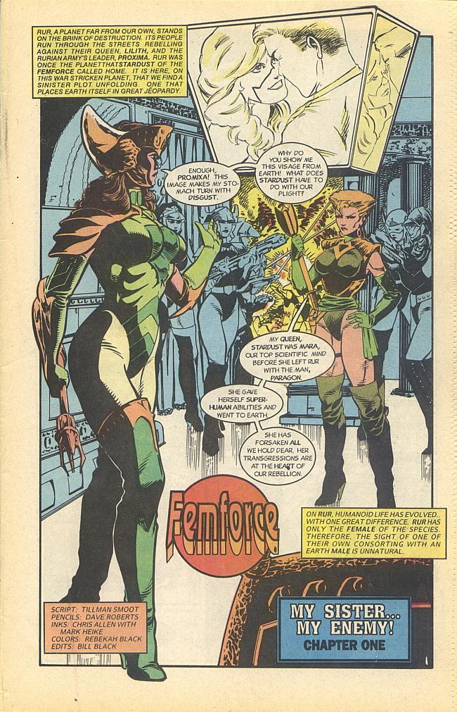 Read online Femforce comic -  Issue #65 - 3