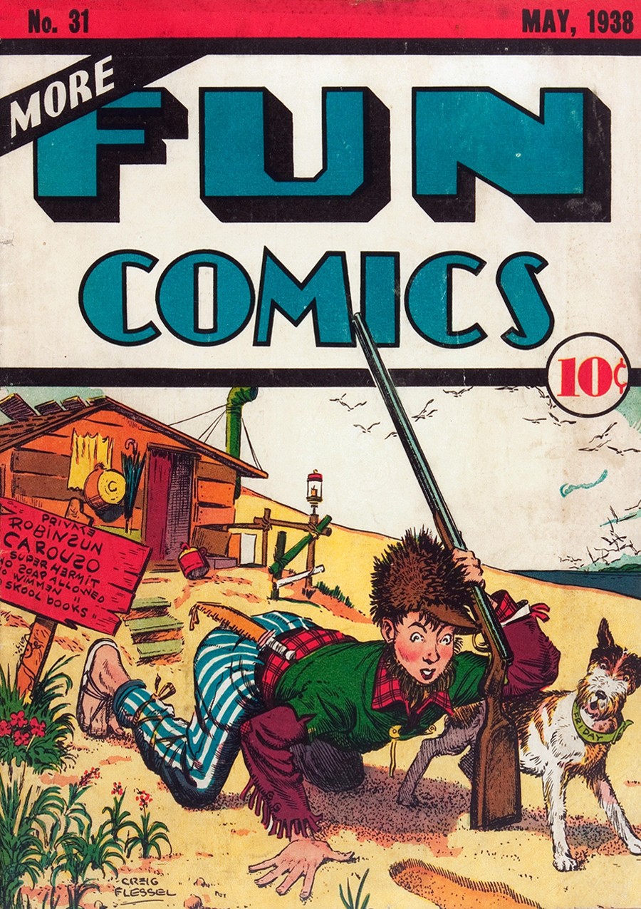 Read online More Fun Comics comic -  Issue #31 - 1