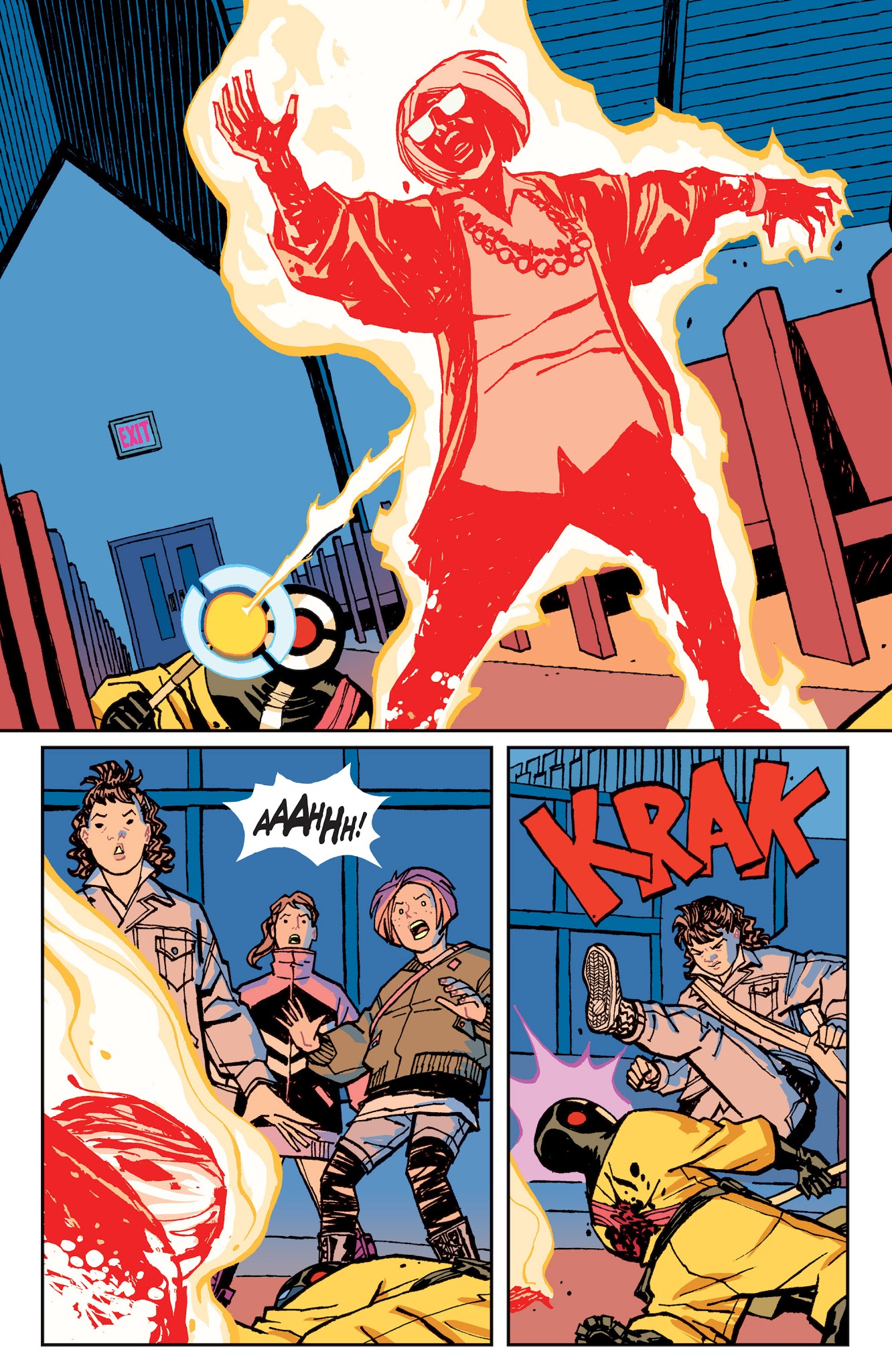 Read online Paper Girls comic -  Issue #20 - 12