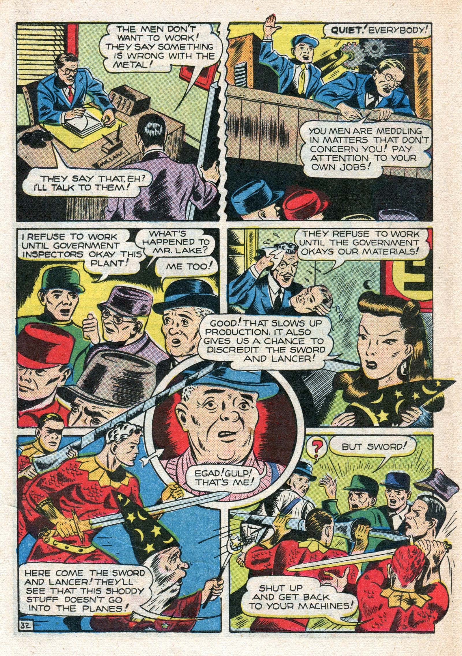 Read online Super-Mystery Comics comic -  Issue #20 - 34