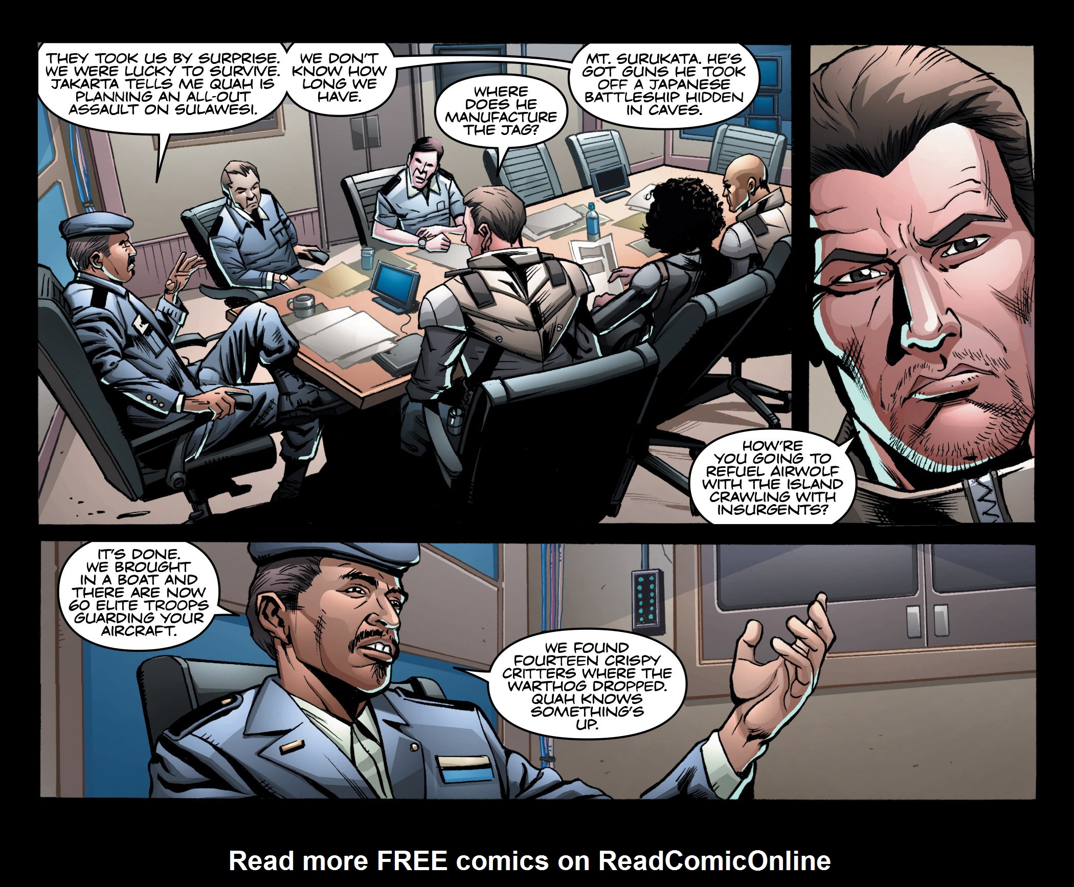 Read online Airwolf Airstrikes comic -  Issue #2 - 19