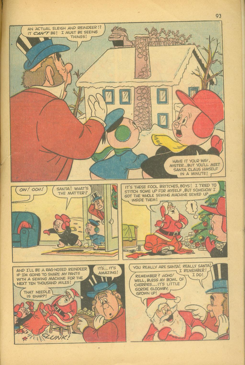 Read online Bugs Bunny's Christmas Funnies comic -  Issue # TPB 7 - 95