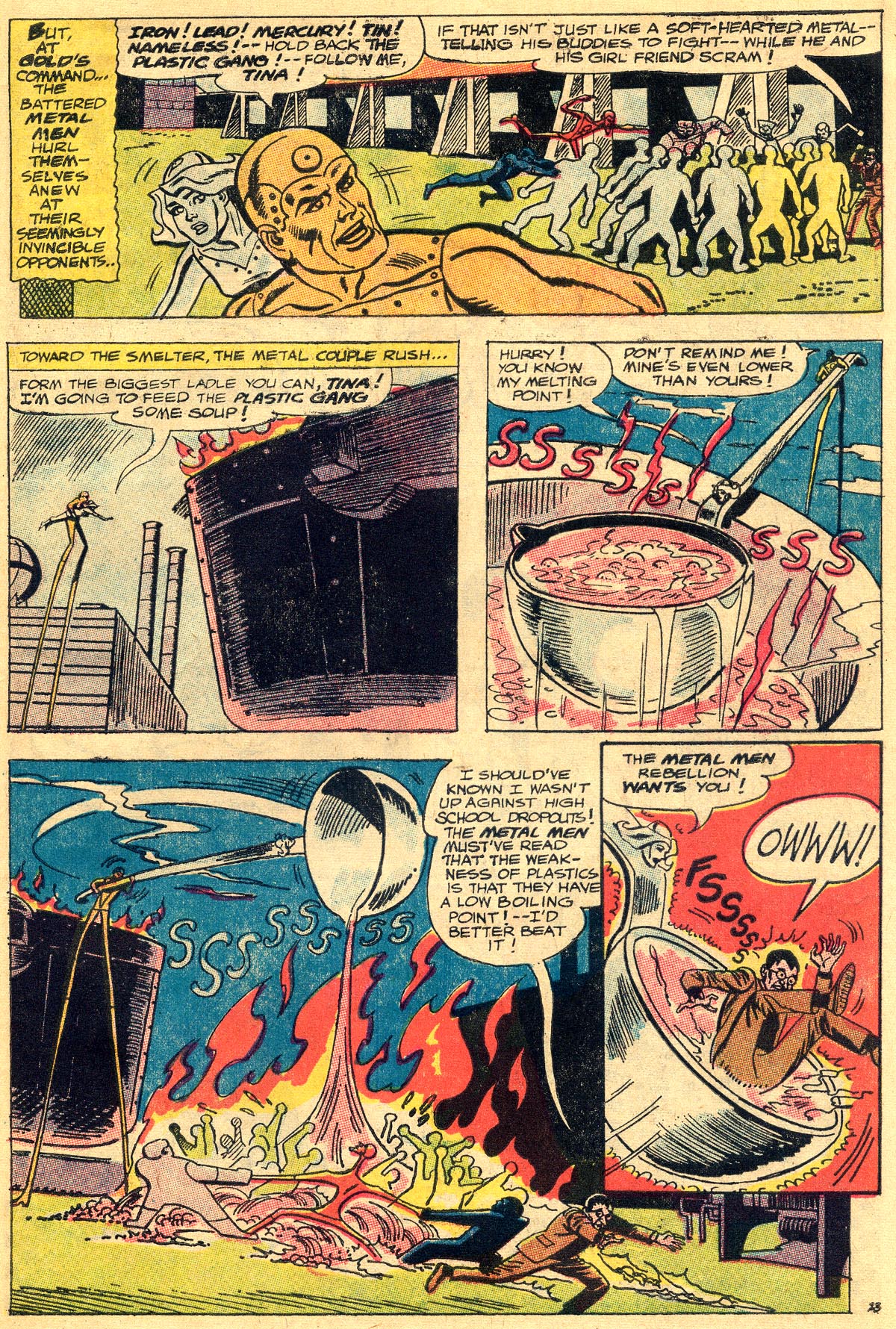 Read online Metal Men (1963) comic -  Issue #21 - 31