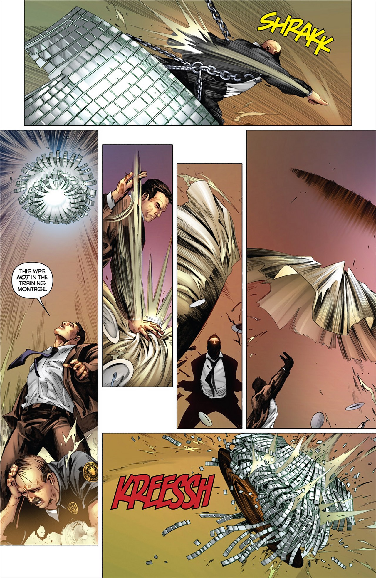 Read online Bionic Man comic -  Issue #6 - 7