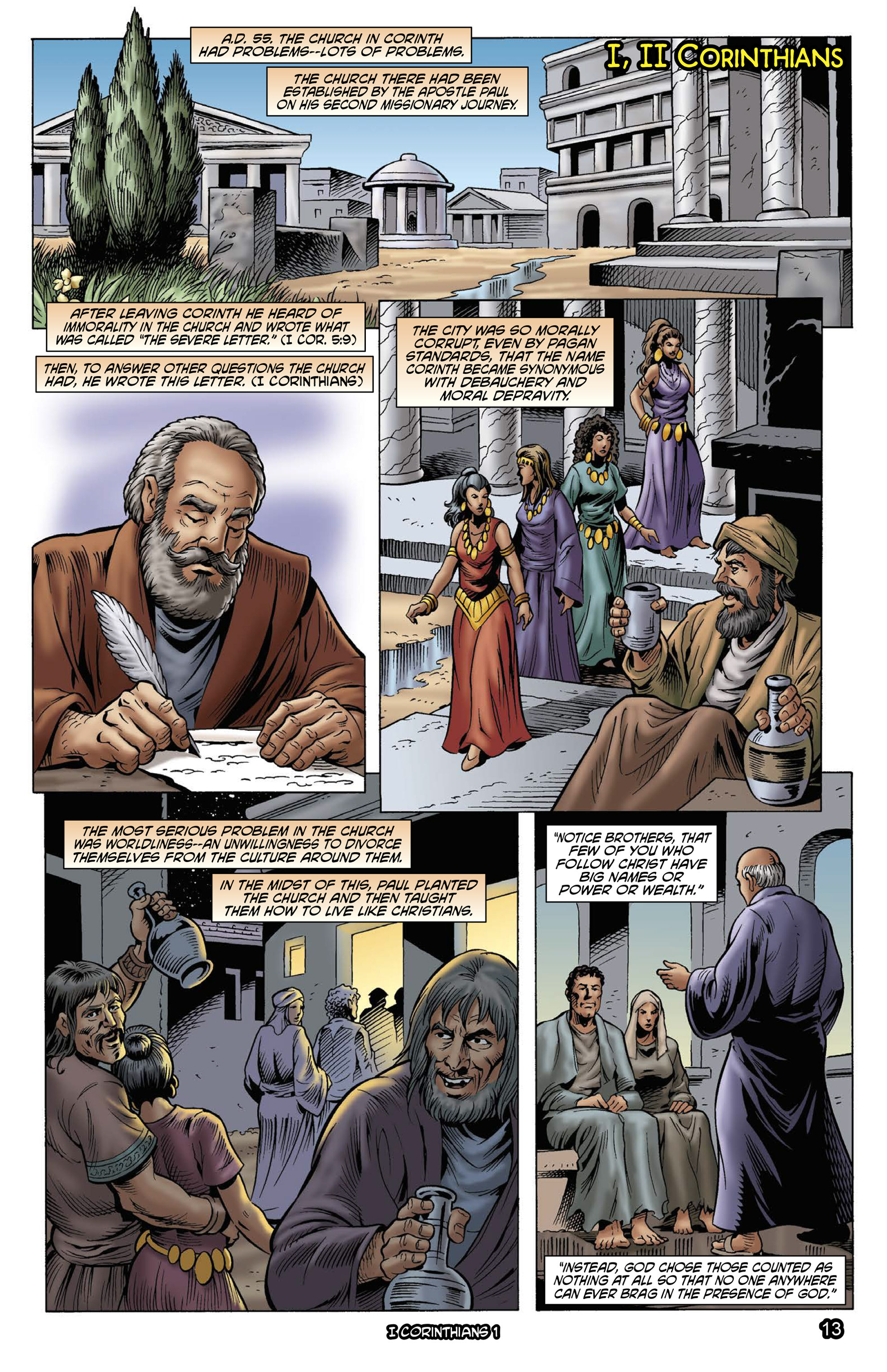 Read online The Kingstone Bible comic -  Issue #11 - 17