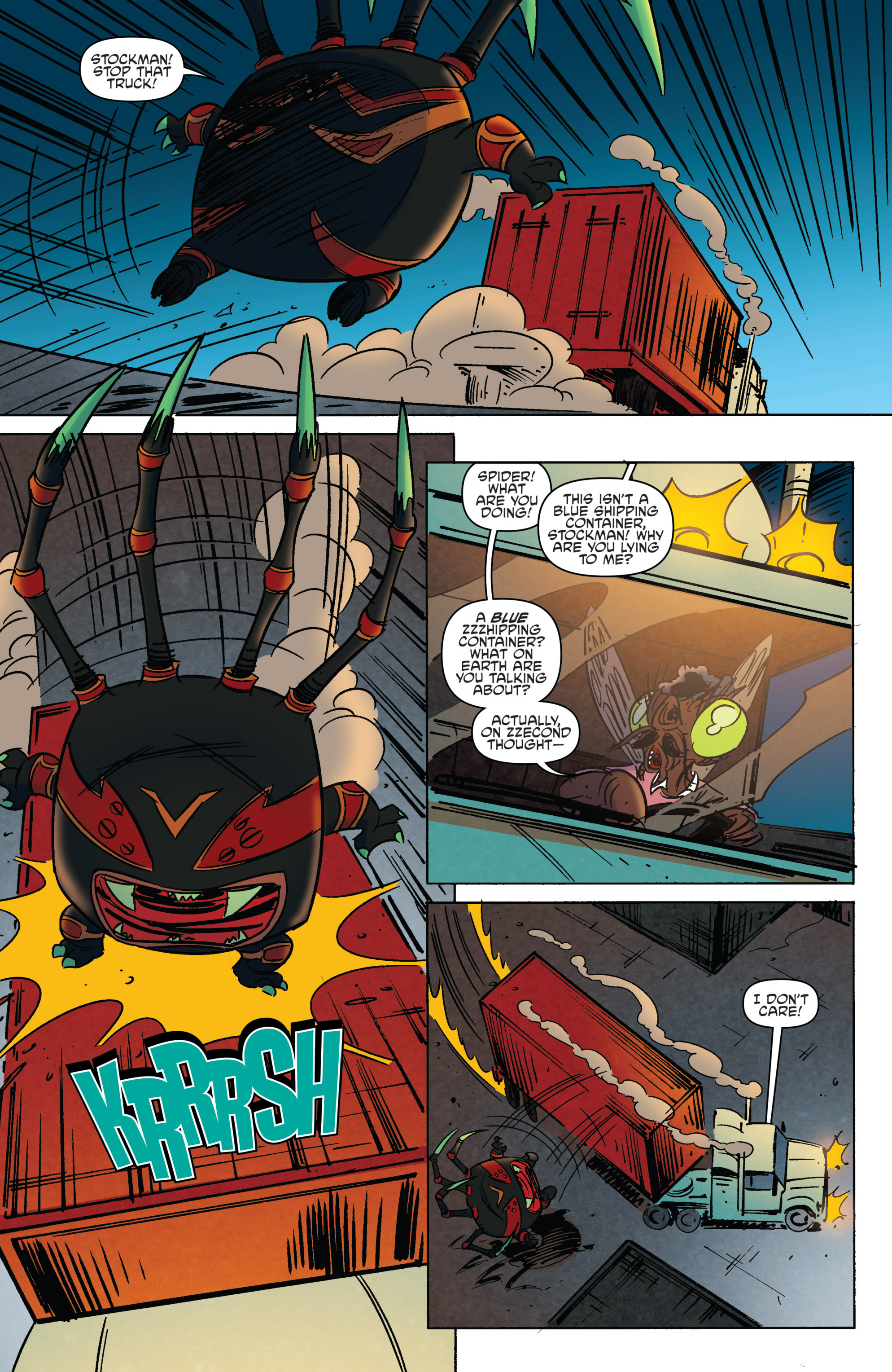 Read online Teenage Mutant Ninja Turtles New Animated Adventures comic -  Issue #22 - 11