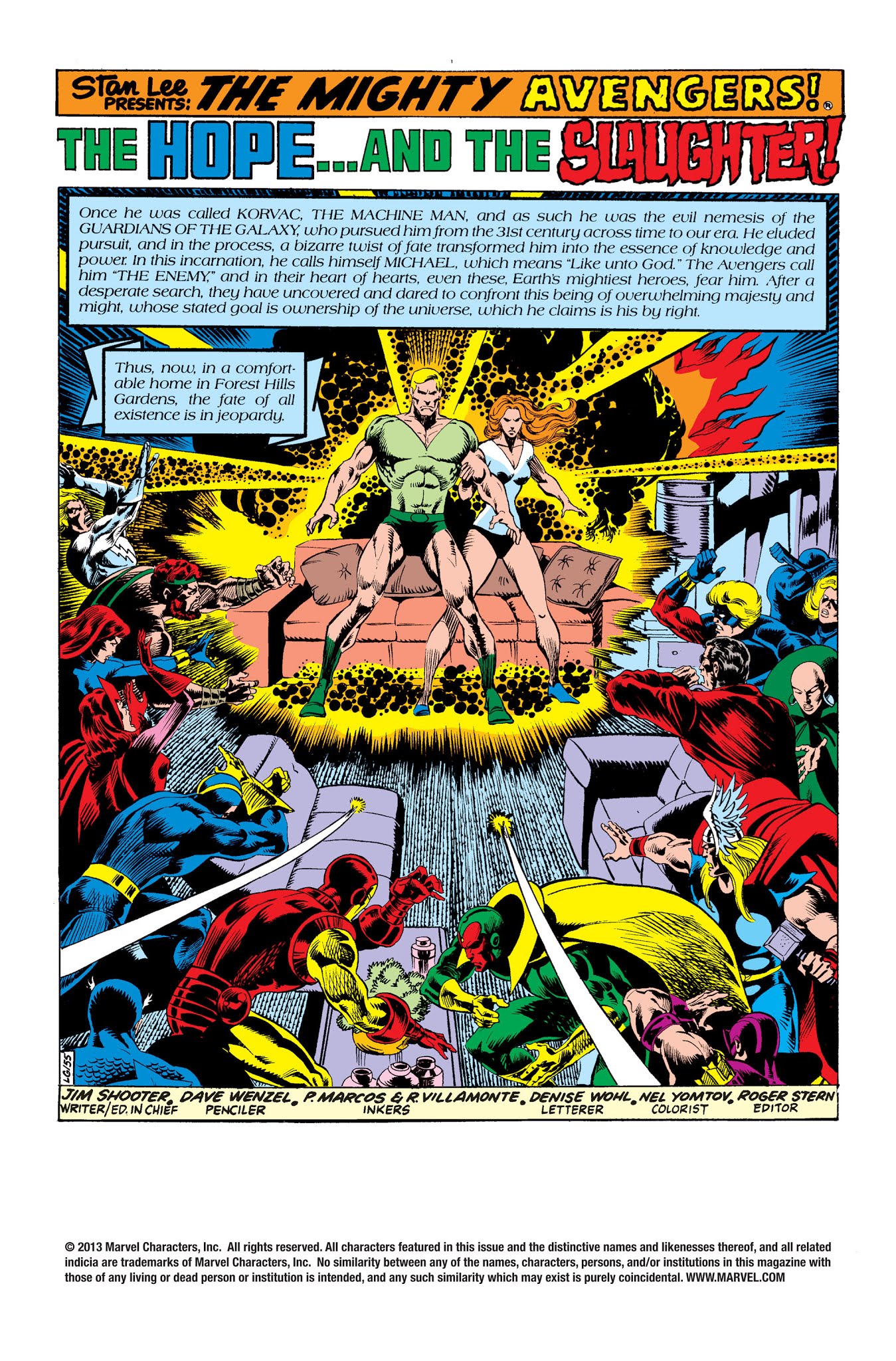 Read online The Avengers (1963) comic -  Issue # _TPB The Korvac Saga - 202