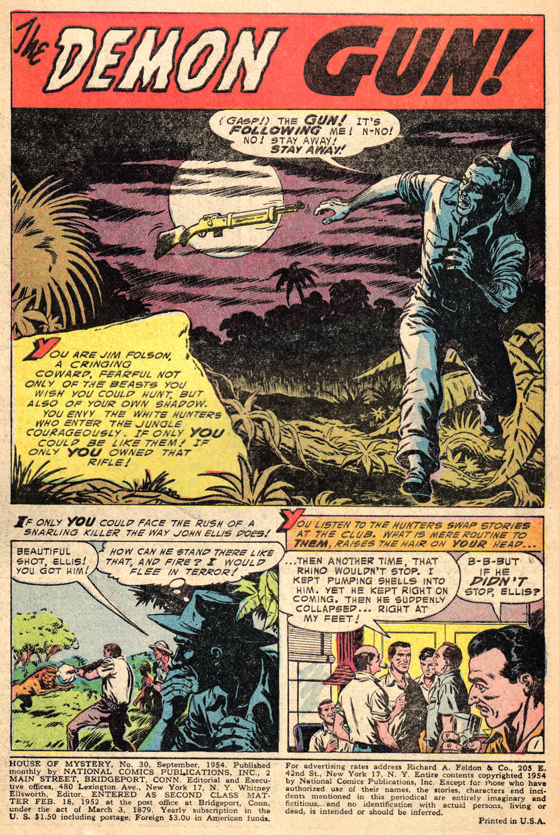 Read online House of Mystery (1951) comic -  Issue #30 - 3