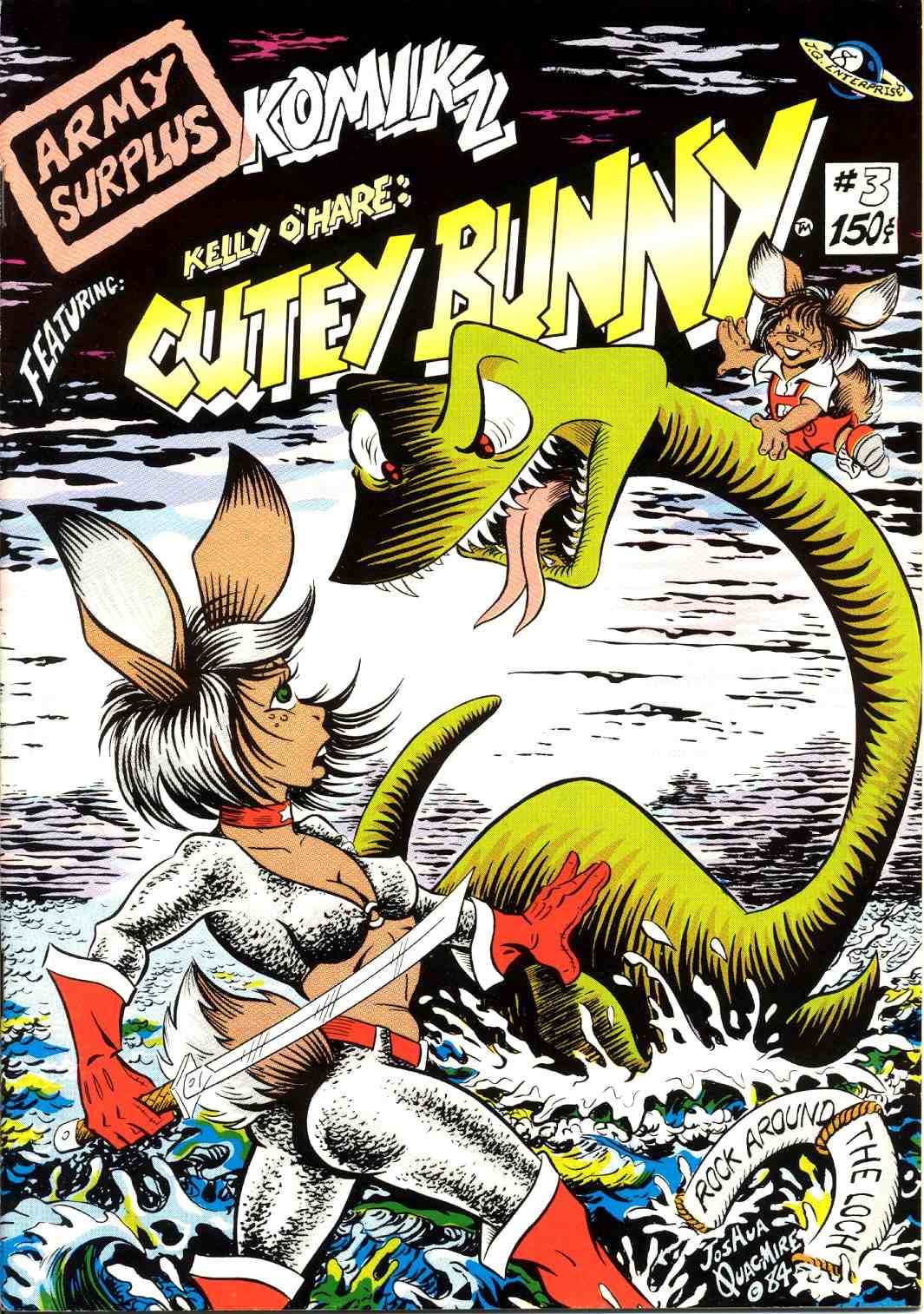 Read online Army  Surplus Komikz Featuring: Cutey Bunny comic -  Issue #3 - 1