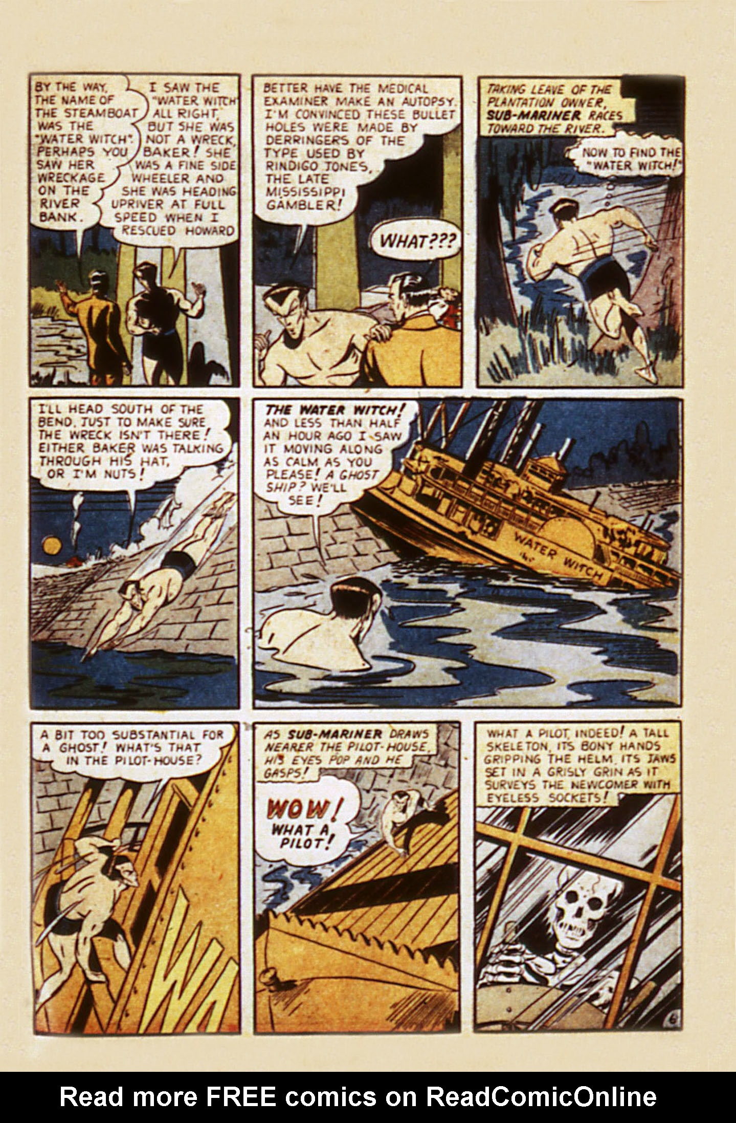 Read online Sub-Mariner Comics comic -  Issue #7 - 51