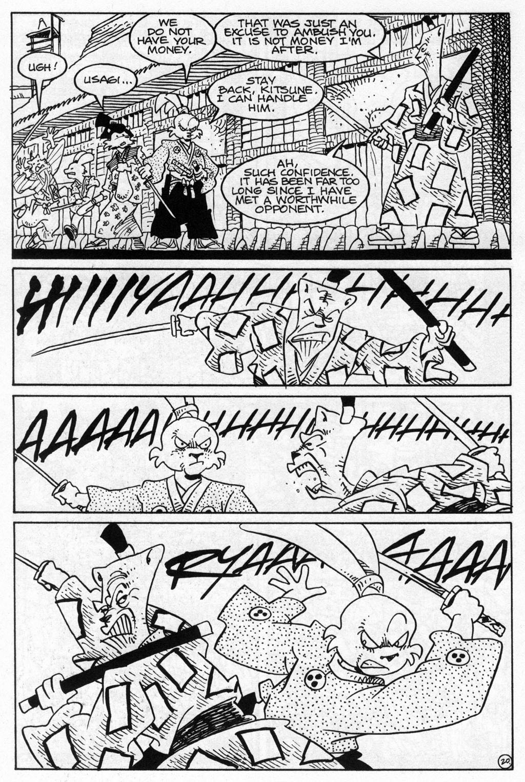 Read online Usagi Yojimbo (1996) comic -  Issue #63 - 22