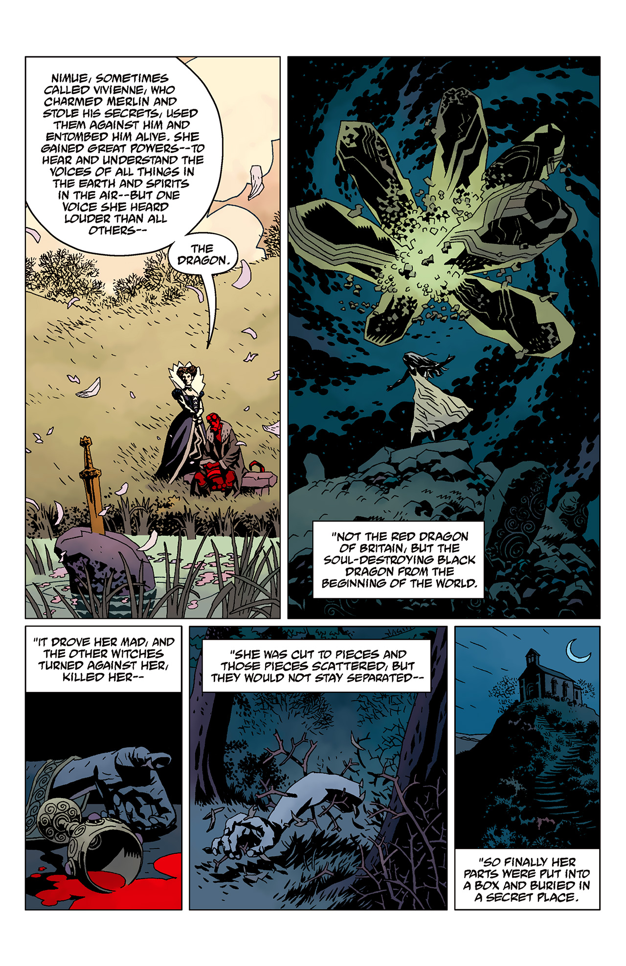 Read online Hellboy: The Wild Hunt comic -  Issue #6 - 14