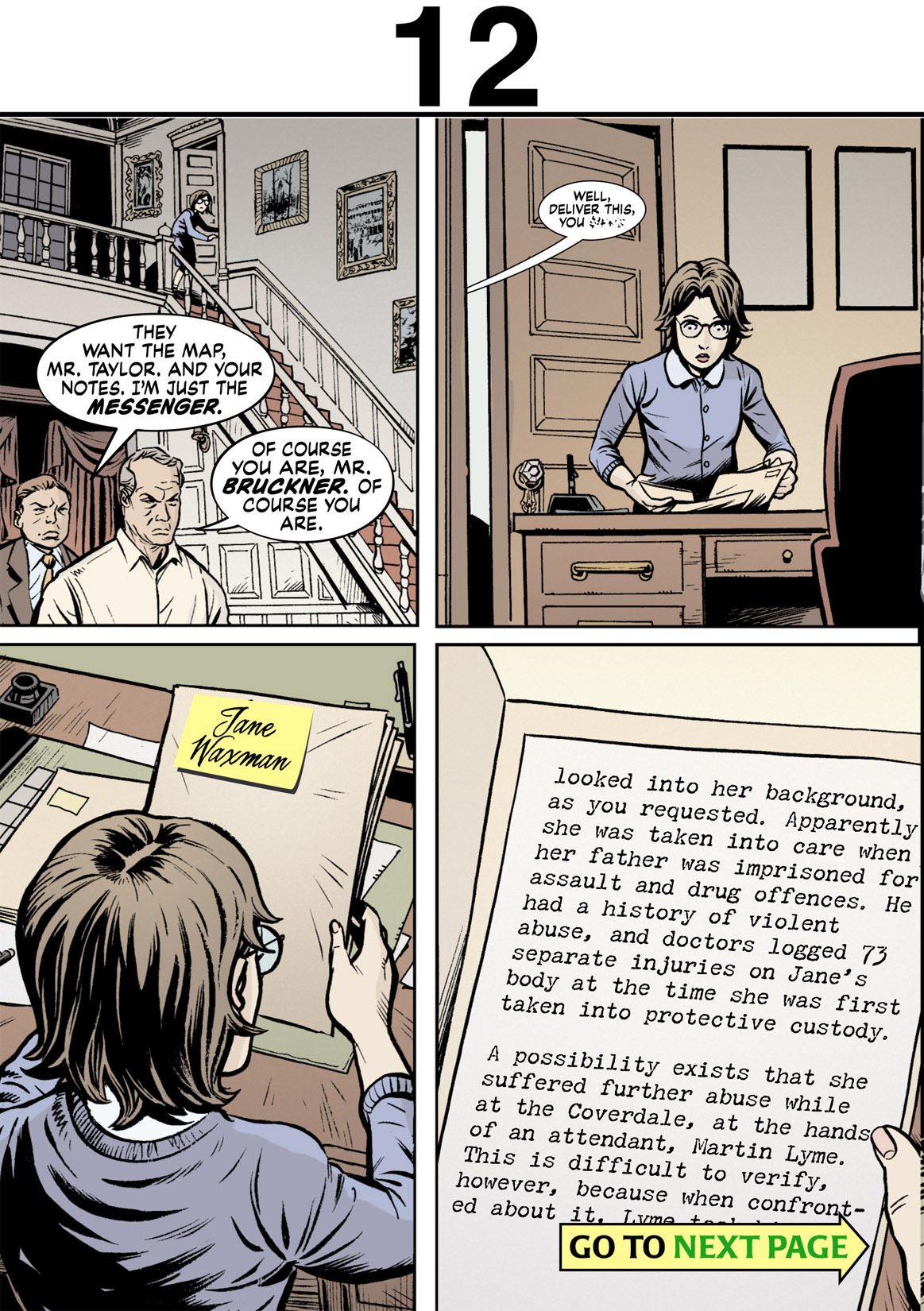Read online The Unwritten comic -  Issue #17 - 12