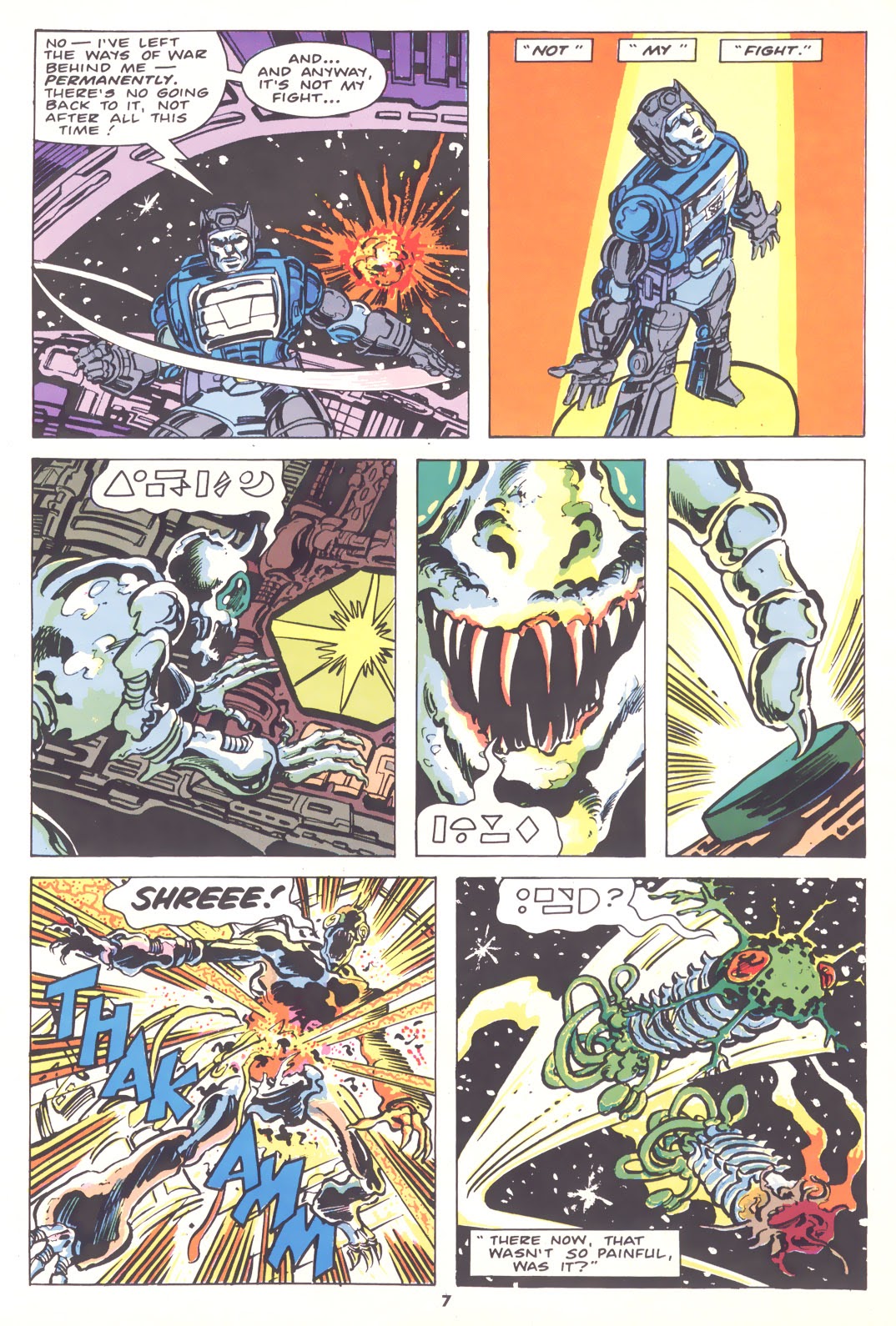Read online The Transformers (UK) comic -  Issue #132 - 7